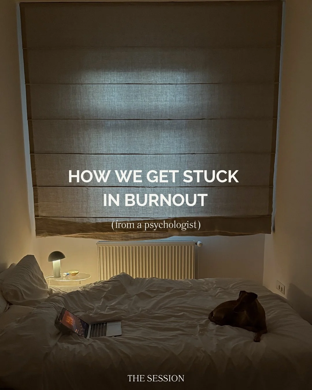 A reminder. We cannot fix a problem in the same state or system it was created. 
-
#psychologistsofinstagram #burnoutprevention
