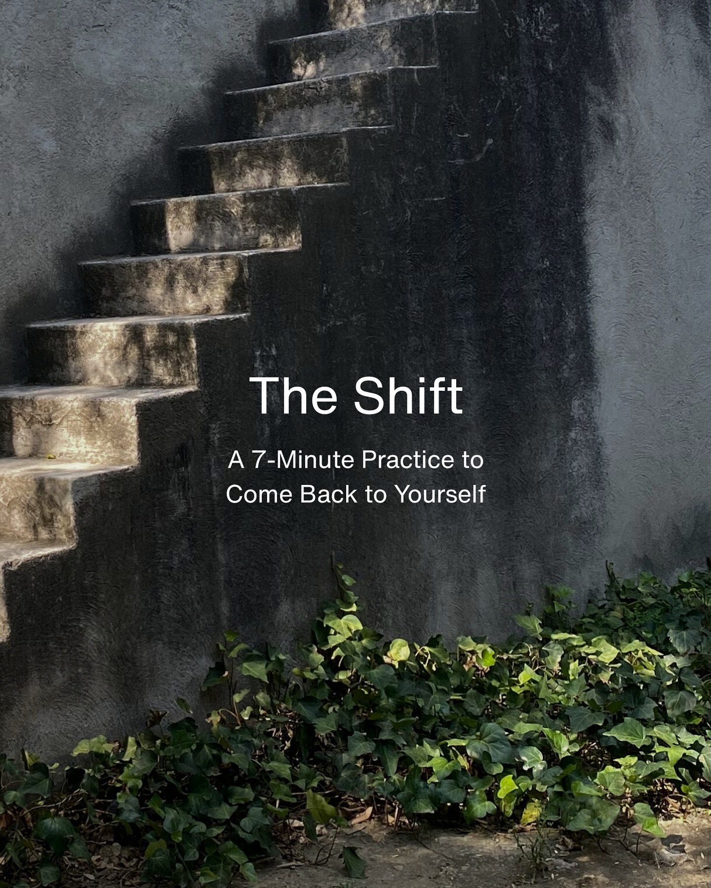 A neuroplasticity- and parts-work&ndash;based practice that helps you move from tension and fear into more authenticity and groundedness. 

A great starting point to feel what it&rsquo;s like to shift from our fearful part to our authentic self, and 