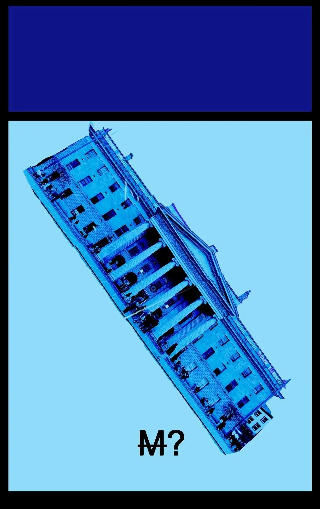 'I predict a riot' photomontage digital print on vinyl, 38 x 58cm from Your Move installation, NCAD Works 2025 
Also available as Giclée Print on Hannemule William Turner 27cm x42cm