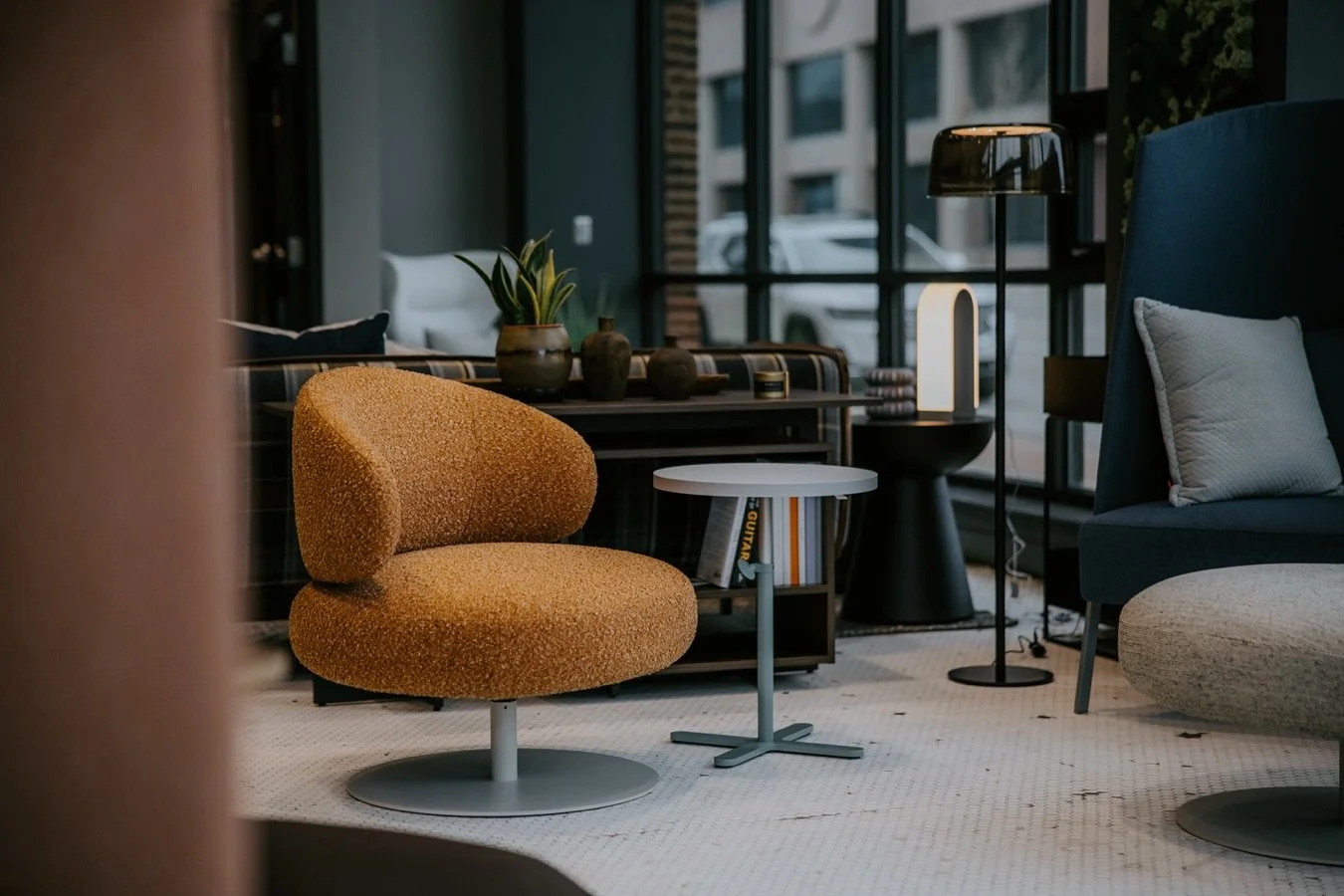 Rounding out the work space.
- @studiotksocial Libelle
- @studiotksocial Fractals
@teknion @luumtextiles @studiotk_northwest