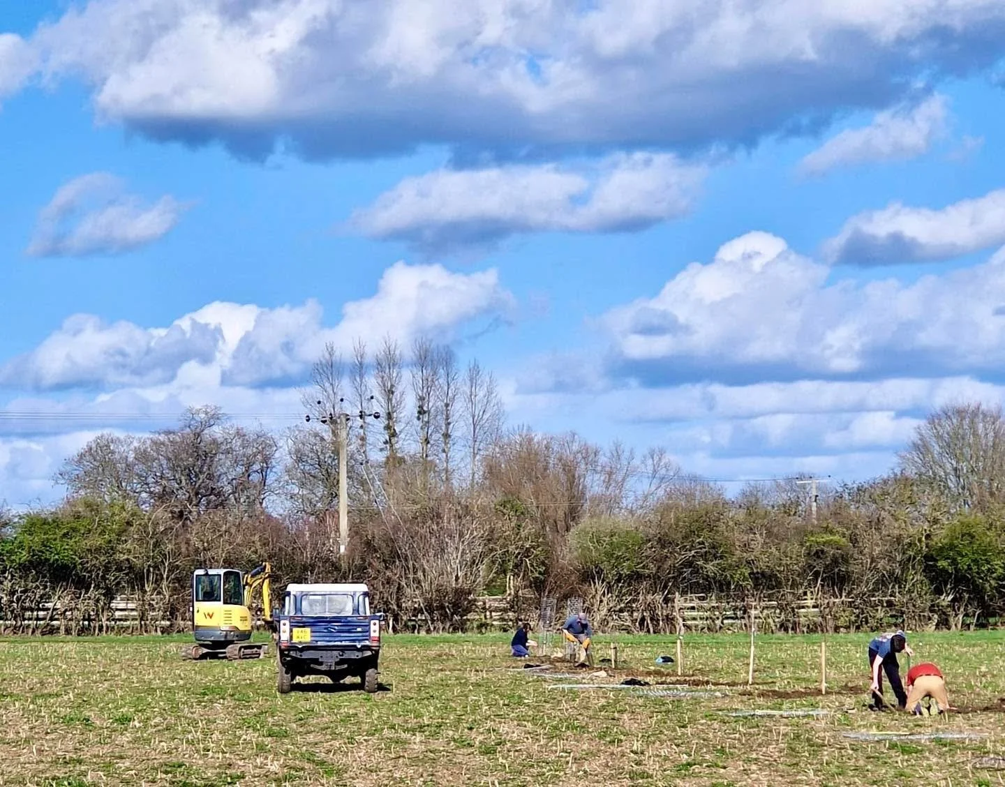 A few more photos from our weekend tree planting.  This is going to be a fabulous place for our local community in the future!  If you&rsquo;d like to find out more you can head to our website 🌳#communitygardenproject #community #garden  #gardenwell