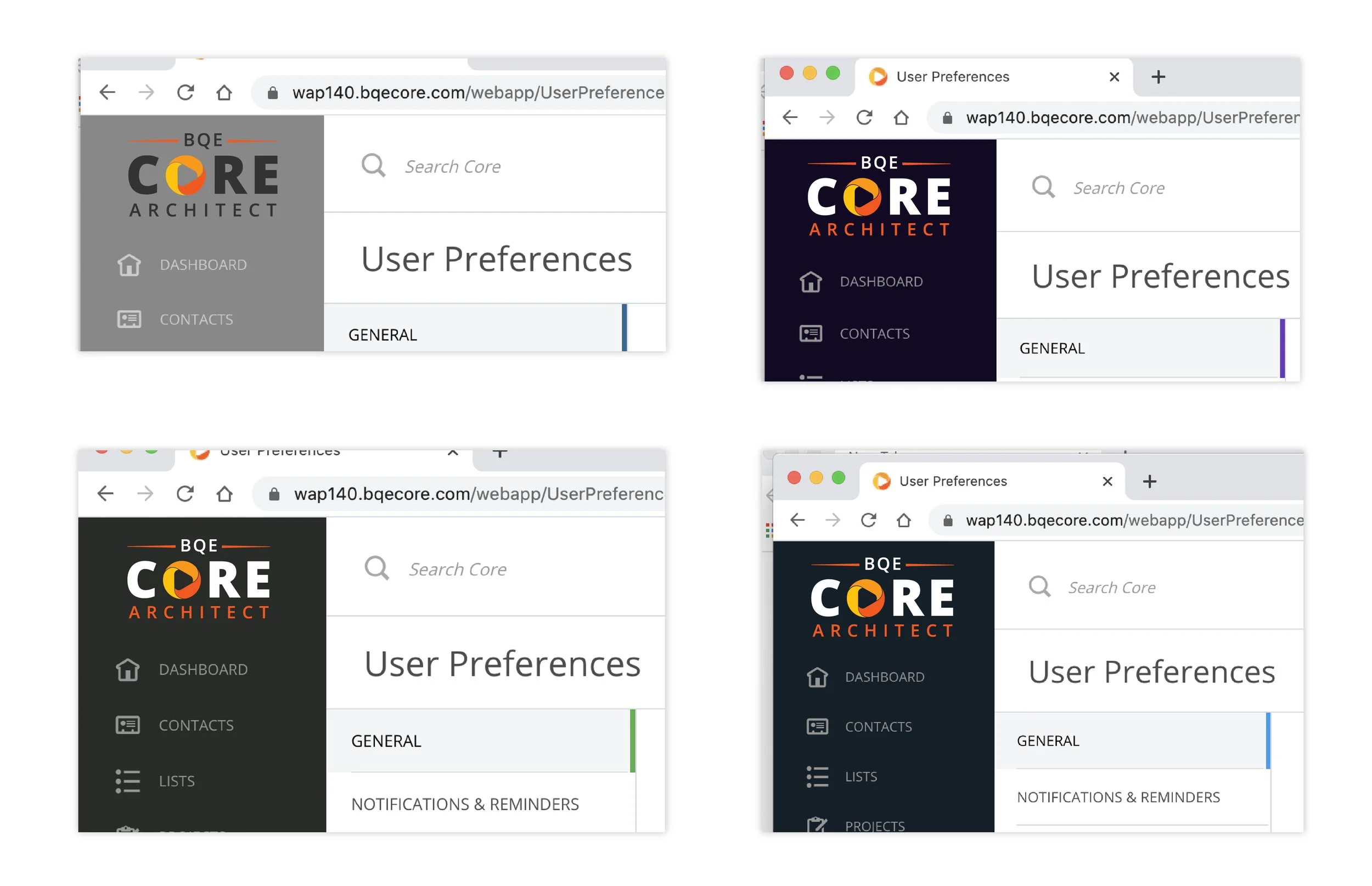 BQE Software Core brand redesign project campaign