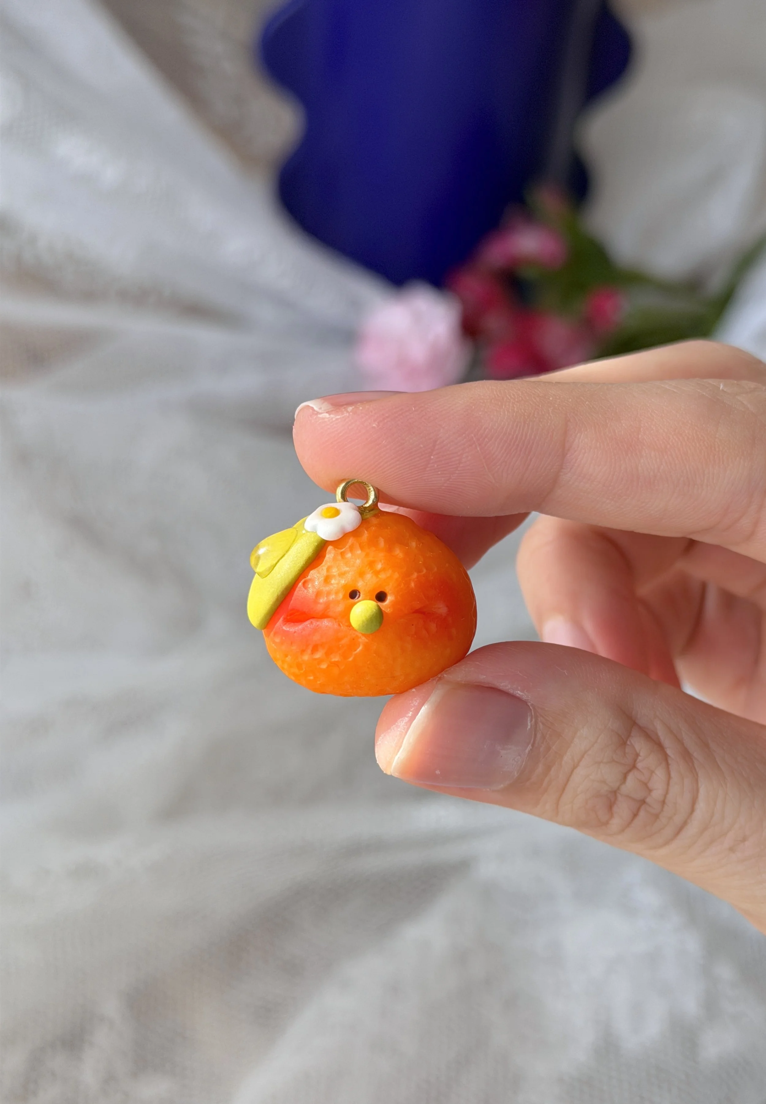 Tiny Tangy (bag/phone charm)