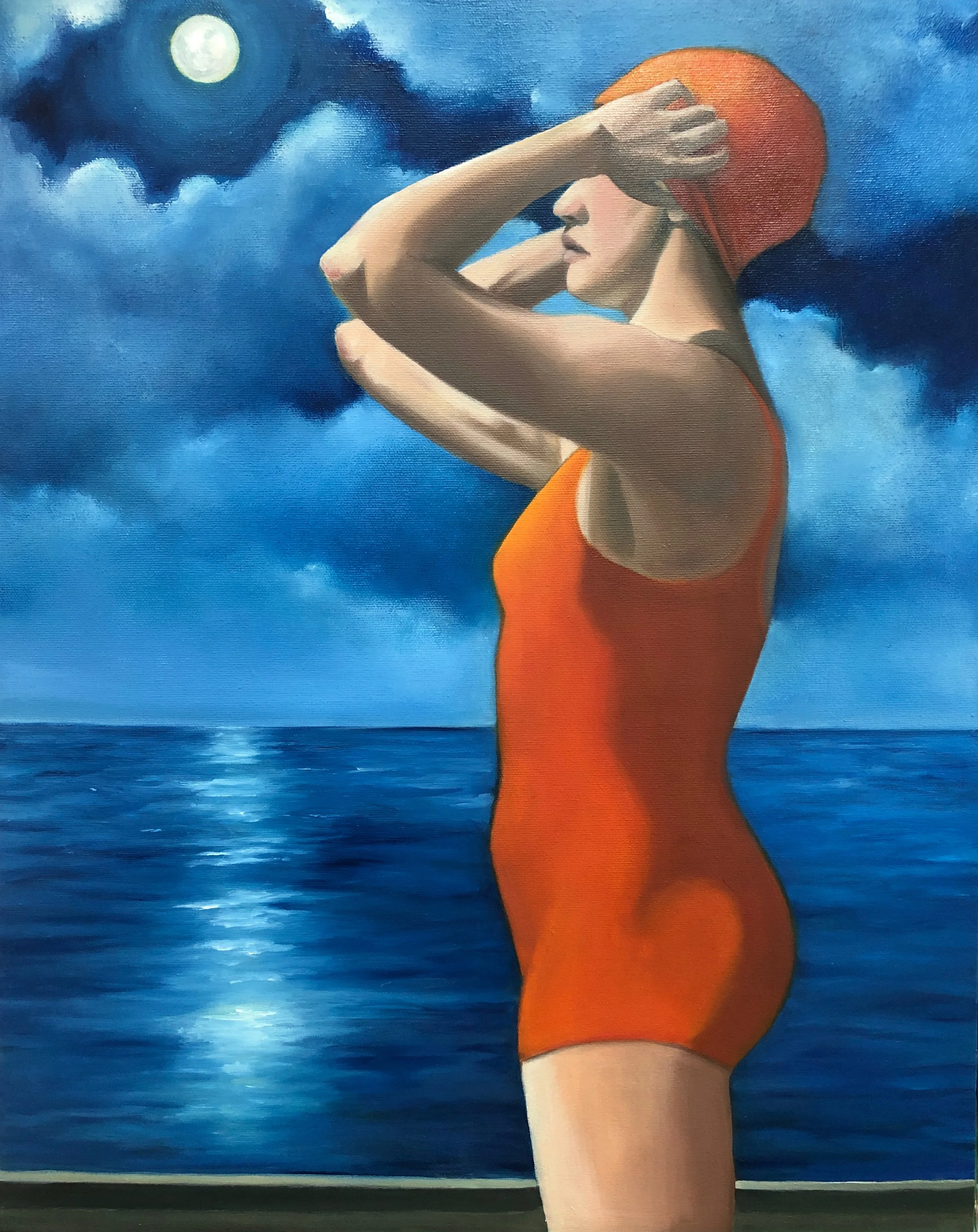 Night 2020 | Oil on canvas, 20x16 inches SOLD