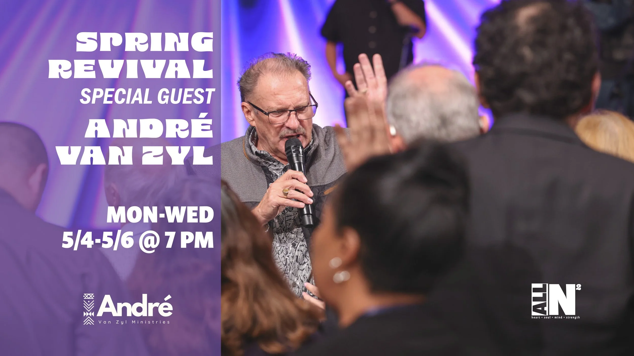 Spring Revival with André Van Zyl - May 4, 2026