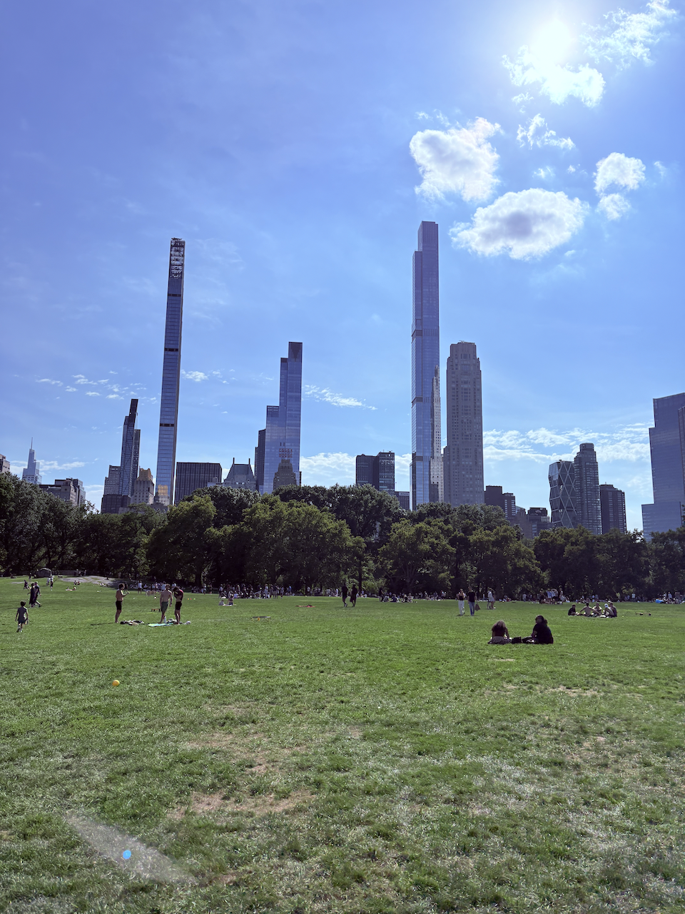 end of summer, start of fall - Picnic social at Central Park