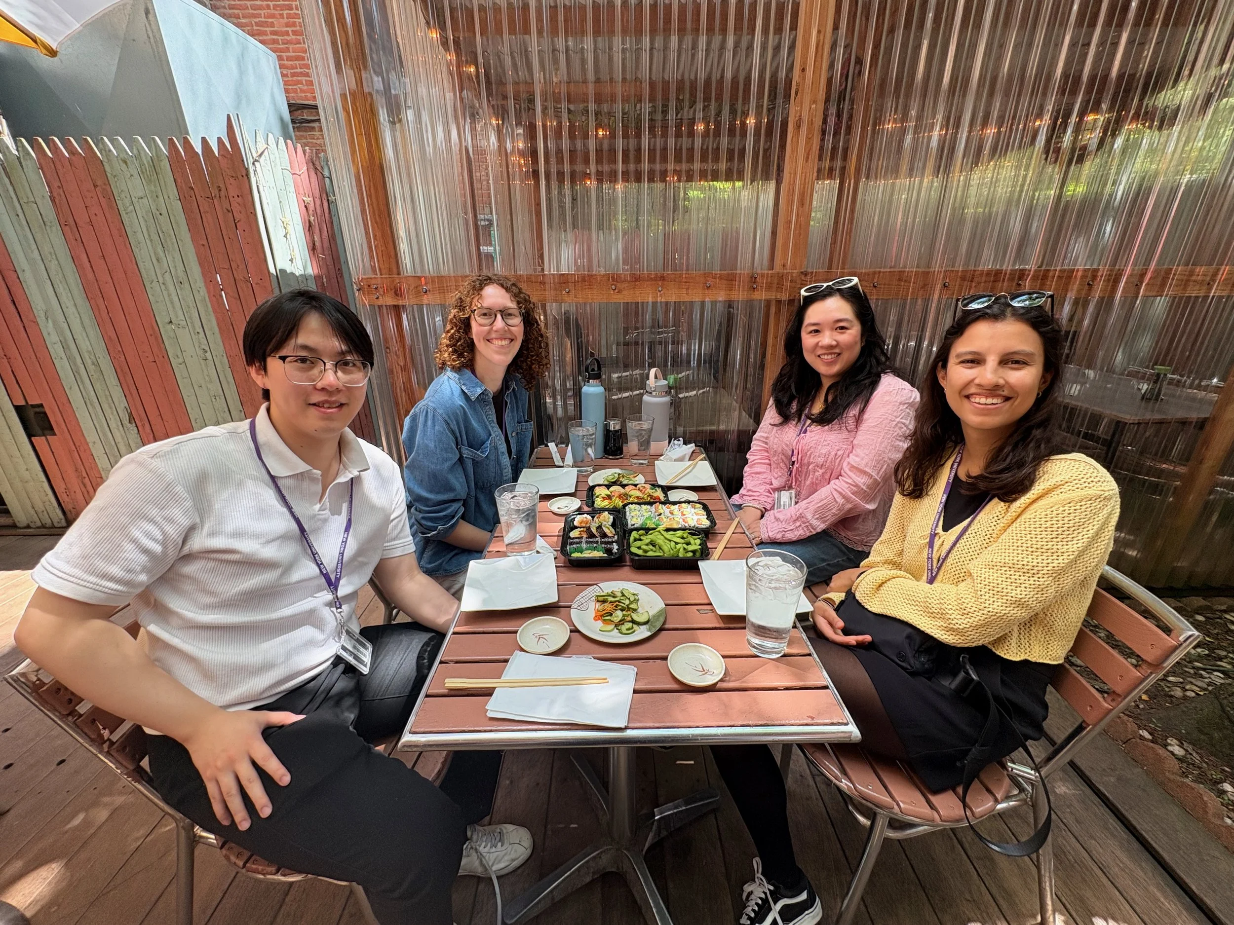 Welcome to the group, Xiangyu!
