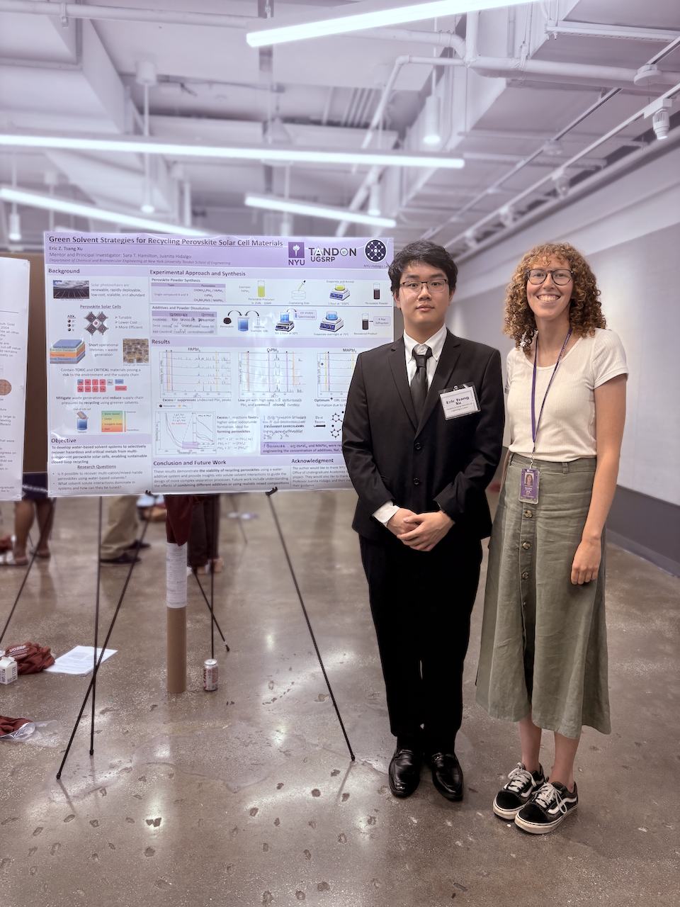 UGSRP Research Program - Congratulations Eric!