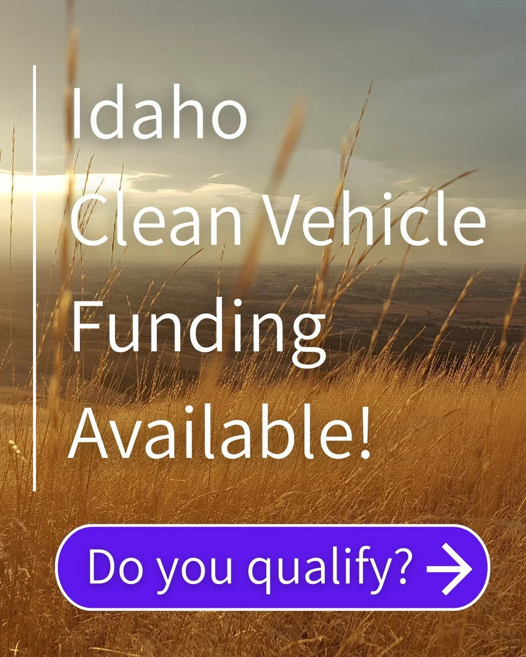 The 2025 Vehicle Replacement Program application is now open on the Idaho DEQ website! But act fast- this application closes on September 22nd, 2025 at 12am.

This is a competitive application process which provides reimbursement rebates for a percen
