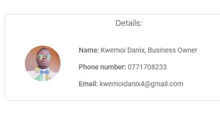 Our dear clients, this is an alert notice of being scammed. We don't know this person, and he doesn't represent any dealings for us at Kwezi Adventures Ltd. Work with him at your own risk. Take this scam notice seriously to prevent you from being sca
