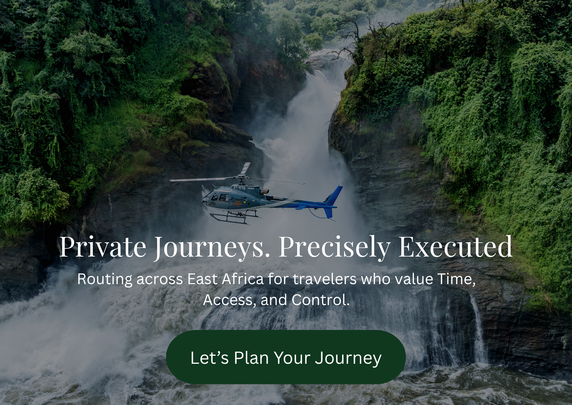 best helicopter safari companies Uganda