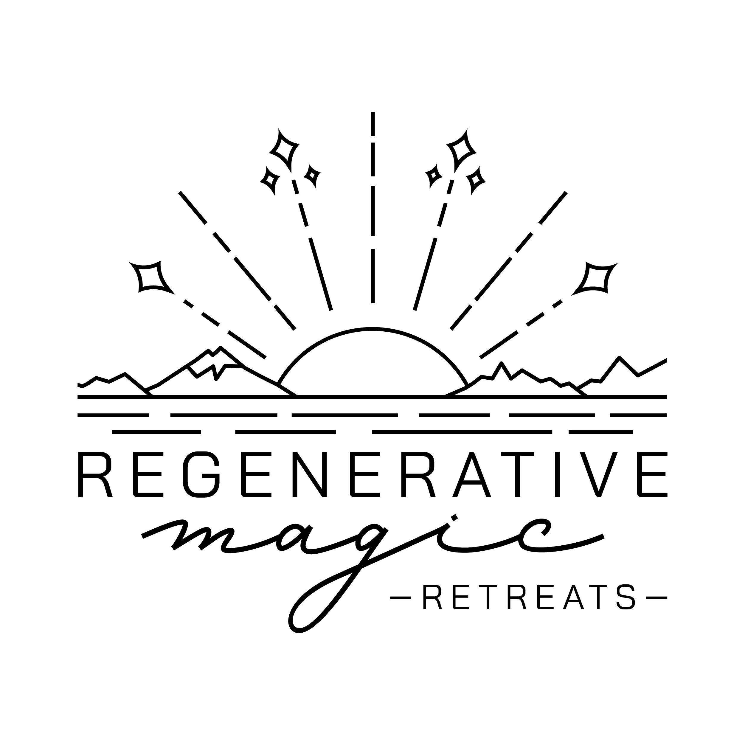 RegenerativeMagicRetreats_Logo_Outlined_Vertical - Black.jpg