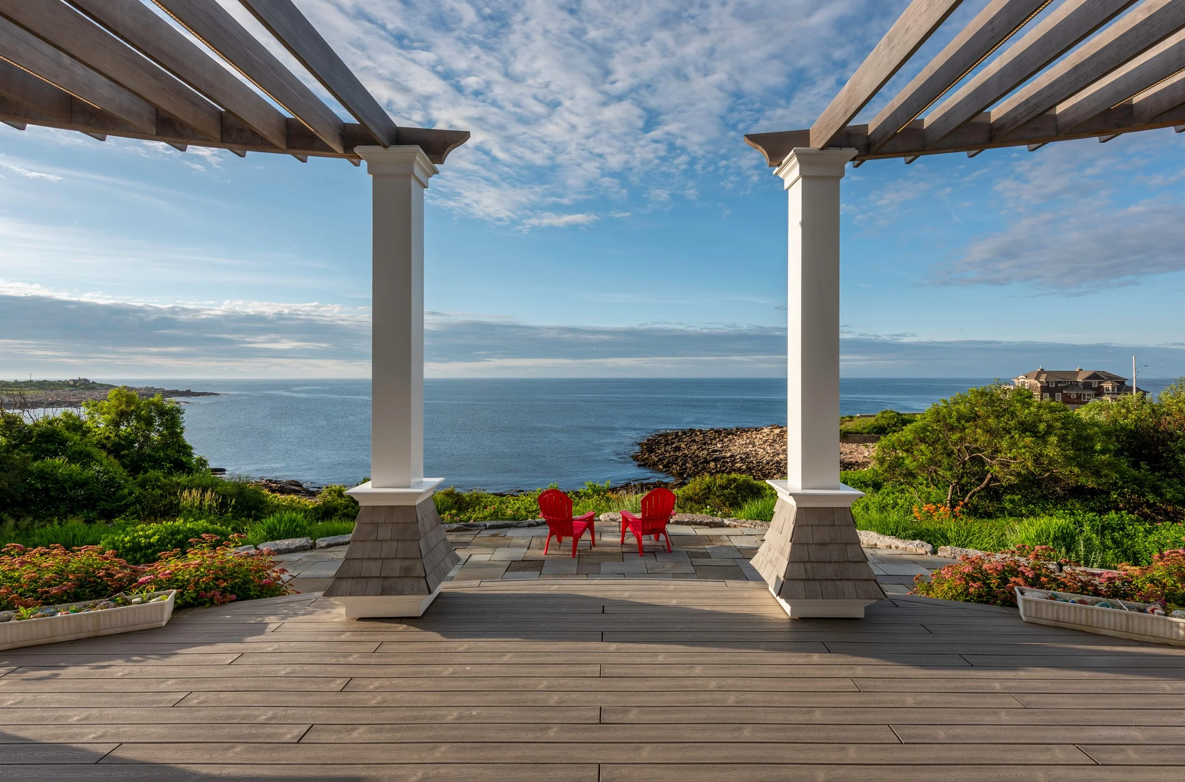 red barn architecture rockport