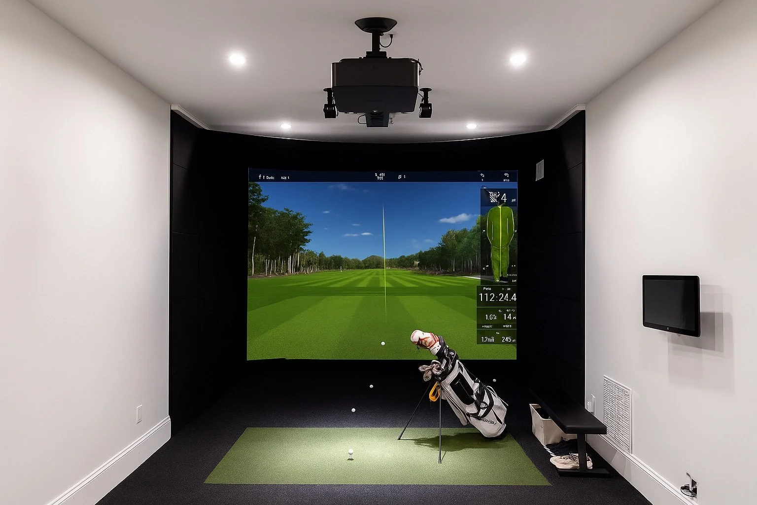 Red Barn Architecture-Formal Farmhouse-Golf Simulator-4.jpg