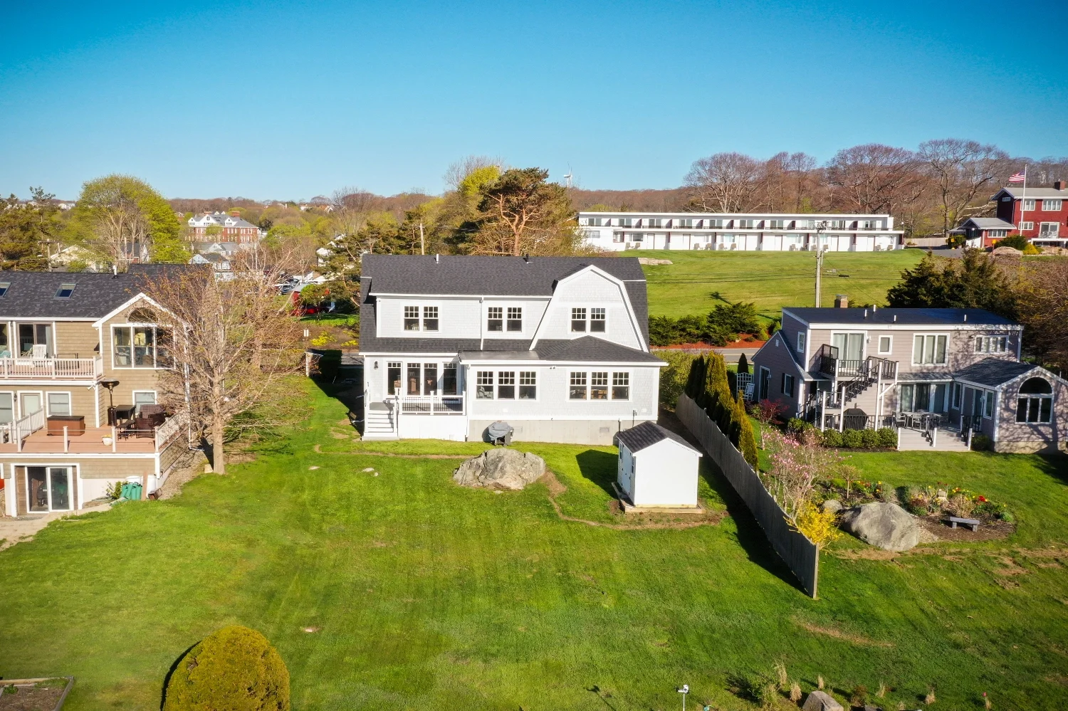 Red Barn Good Harbor Gambrel Exterior