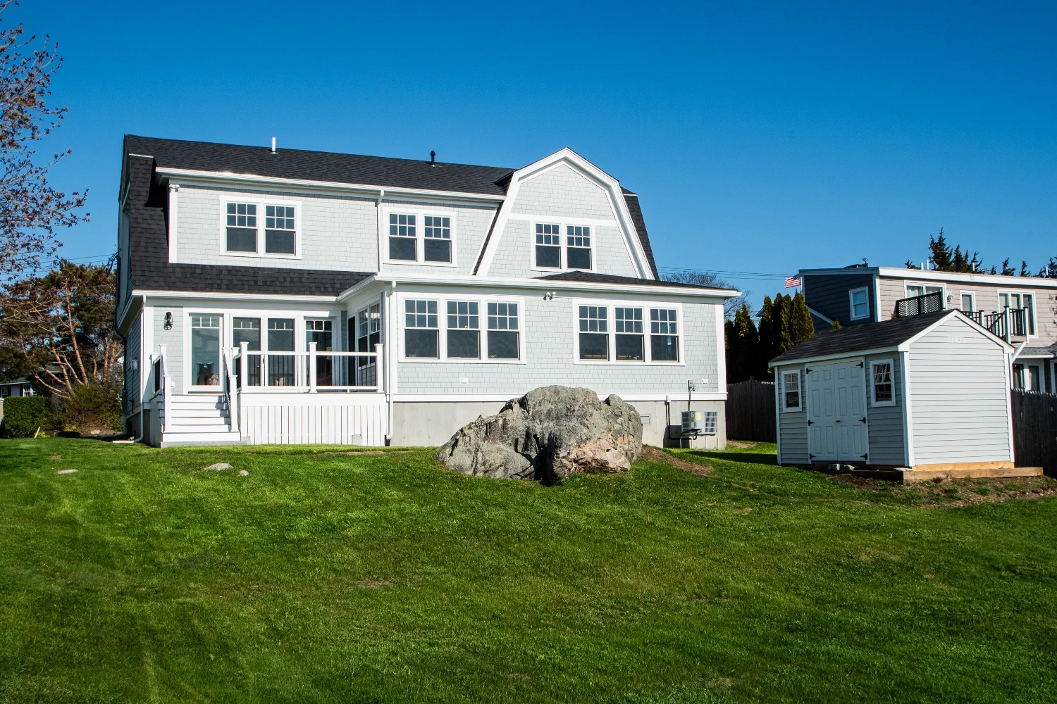 Red Barn Good Harbor Gambrel Exterior