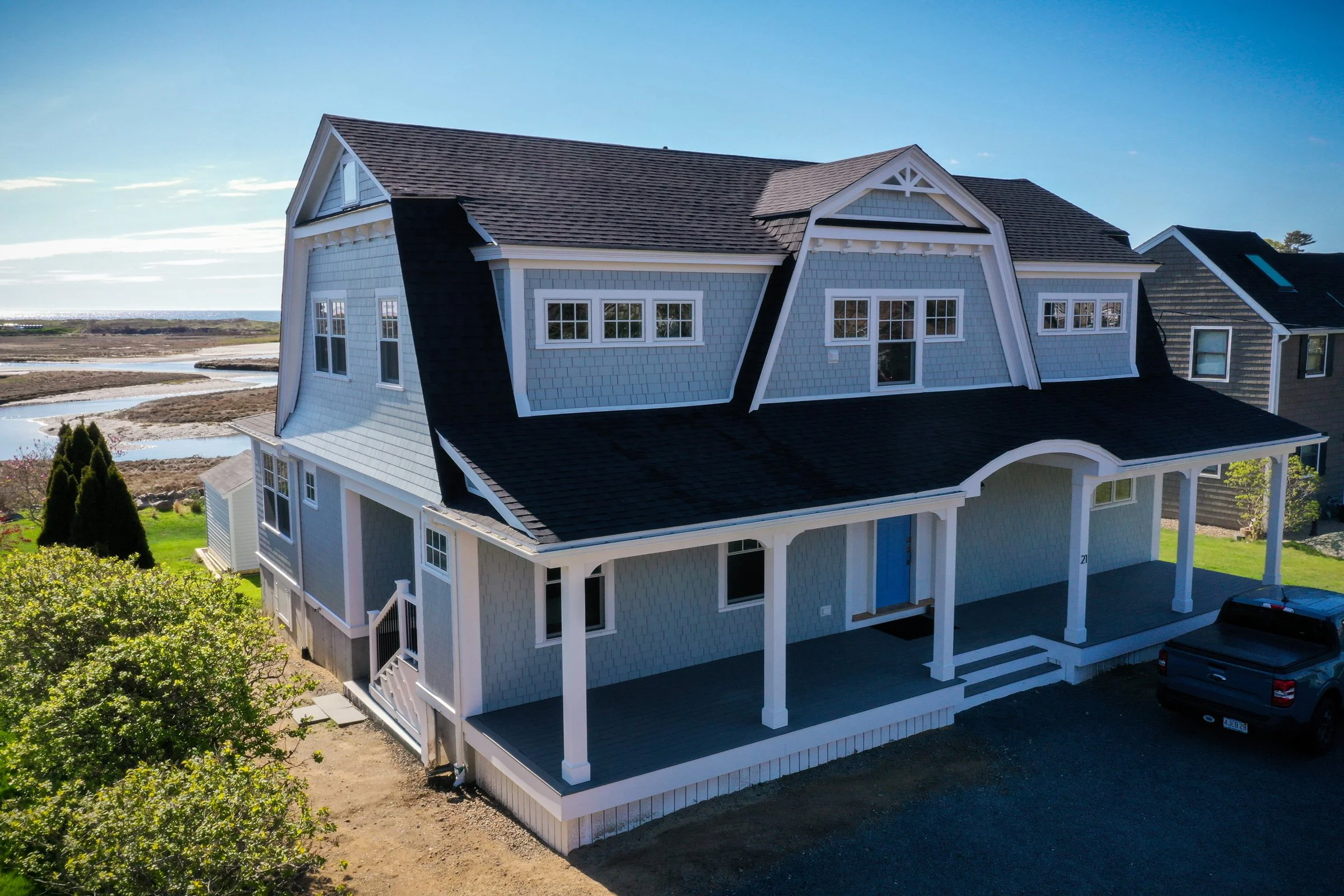 Red Barn Good Harbor Gambrel Exterior