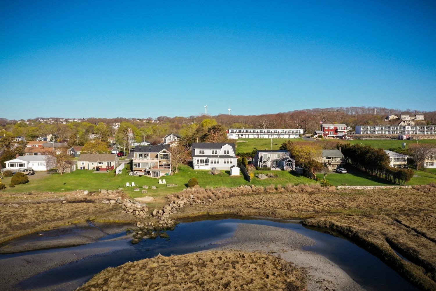 Red Barn Good Harbor Gambrel Landscape