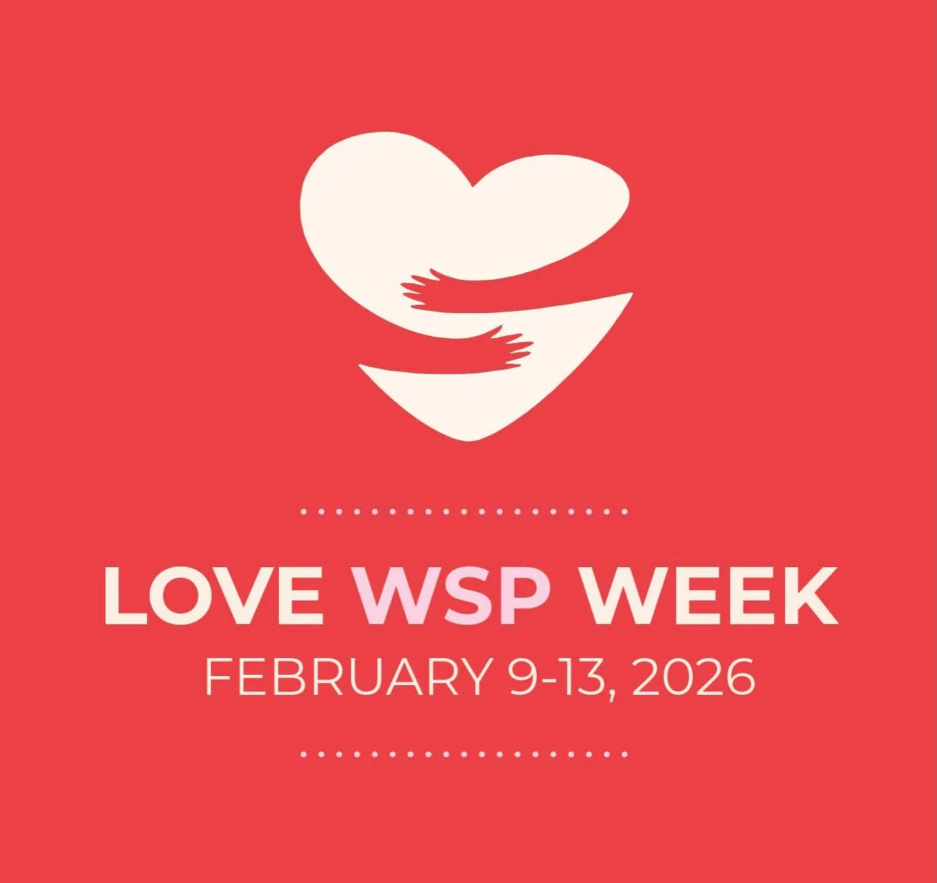 It&rsquo;s Day 2 of Love WSP Week! ❤️

All week long, our community is invited to pause and celebrate what makes WSP such a meaningful place to learn, grow, and belong. Whether you make a gift to the WSP Fund, share a kind word about your experience,