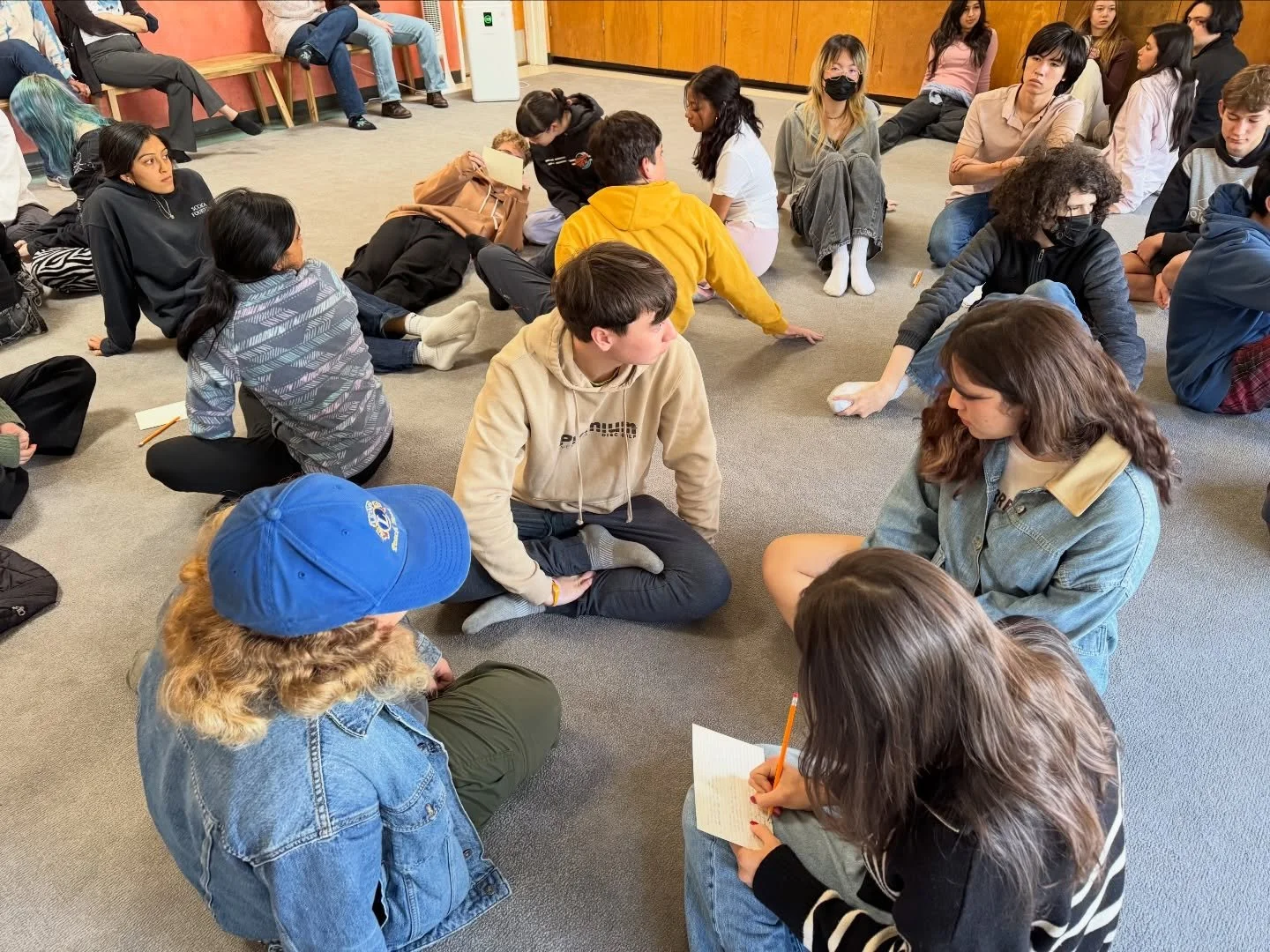 What does responsible AI use look like in a school community?

Our high school students are helping answer that question. During Community Period, they began drafting a student-informed AI Code of Conduct for WSP&mdash;a conversation about ethics, le