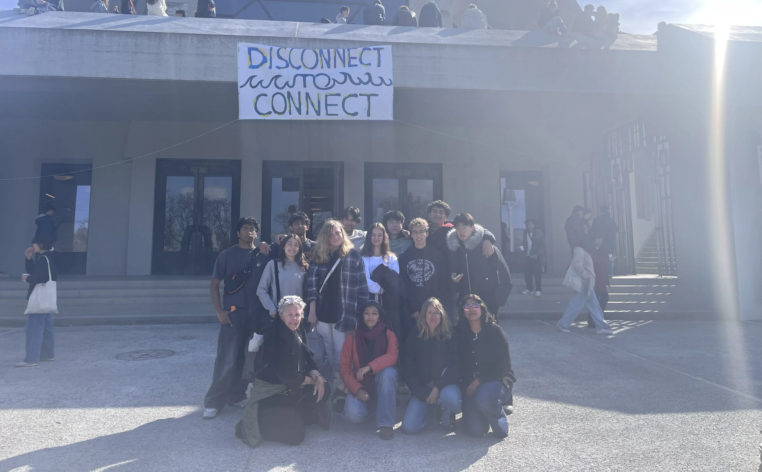 Disconnect to Connect: WSP Seniors at the Goetheanum Youth Conference