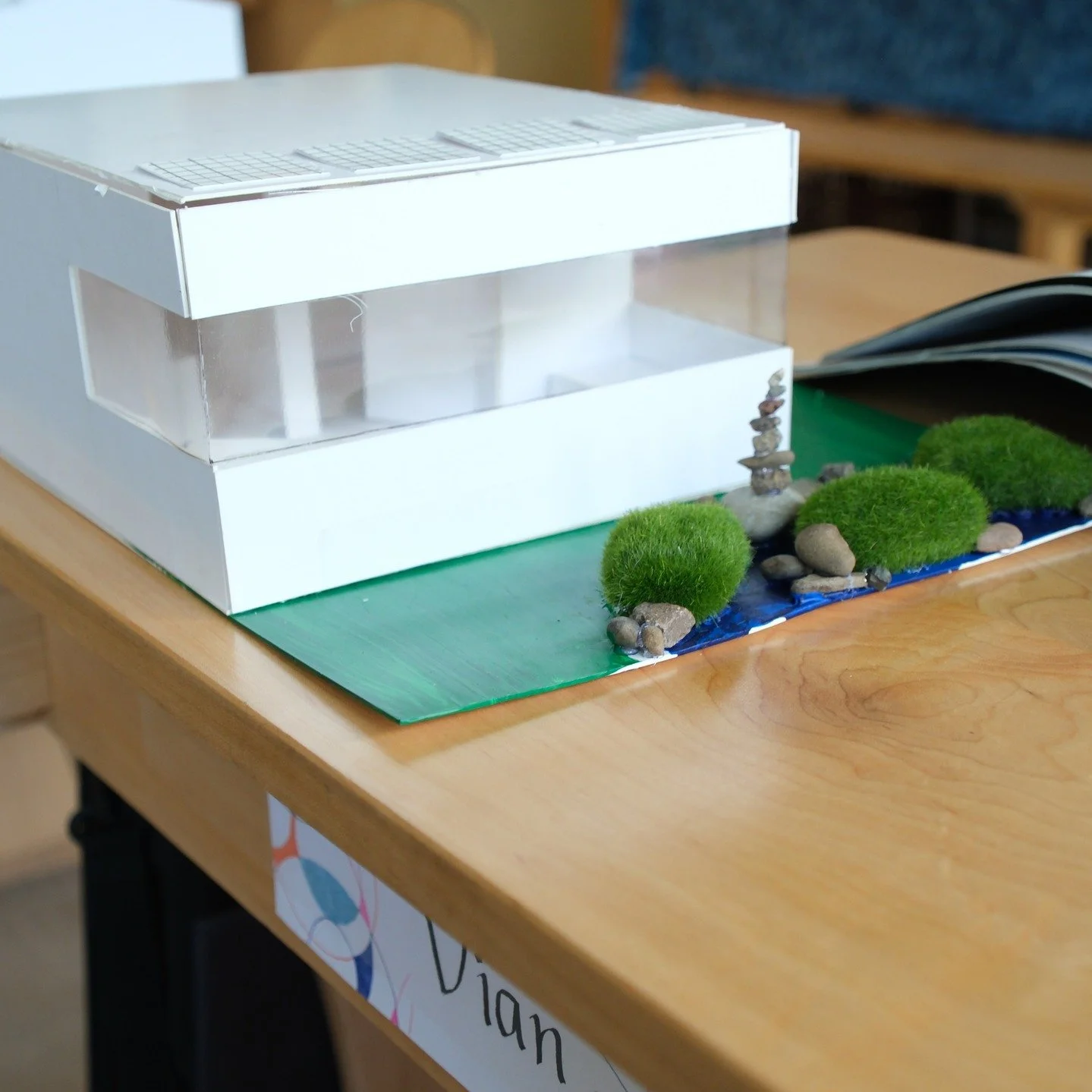 What does it mean to live with only what you need? 🏠

This spring, our 7th graders took on one of their biggest projects yet: designing and building a tiny home from scratch. Each student started with a tape measure and a big question: what's essent