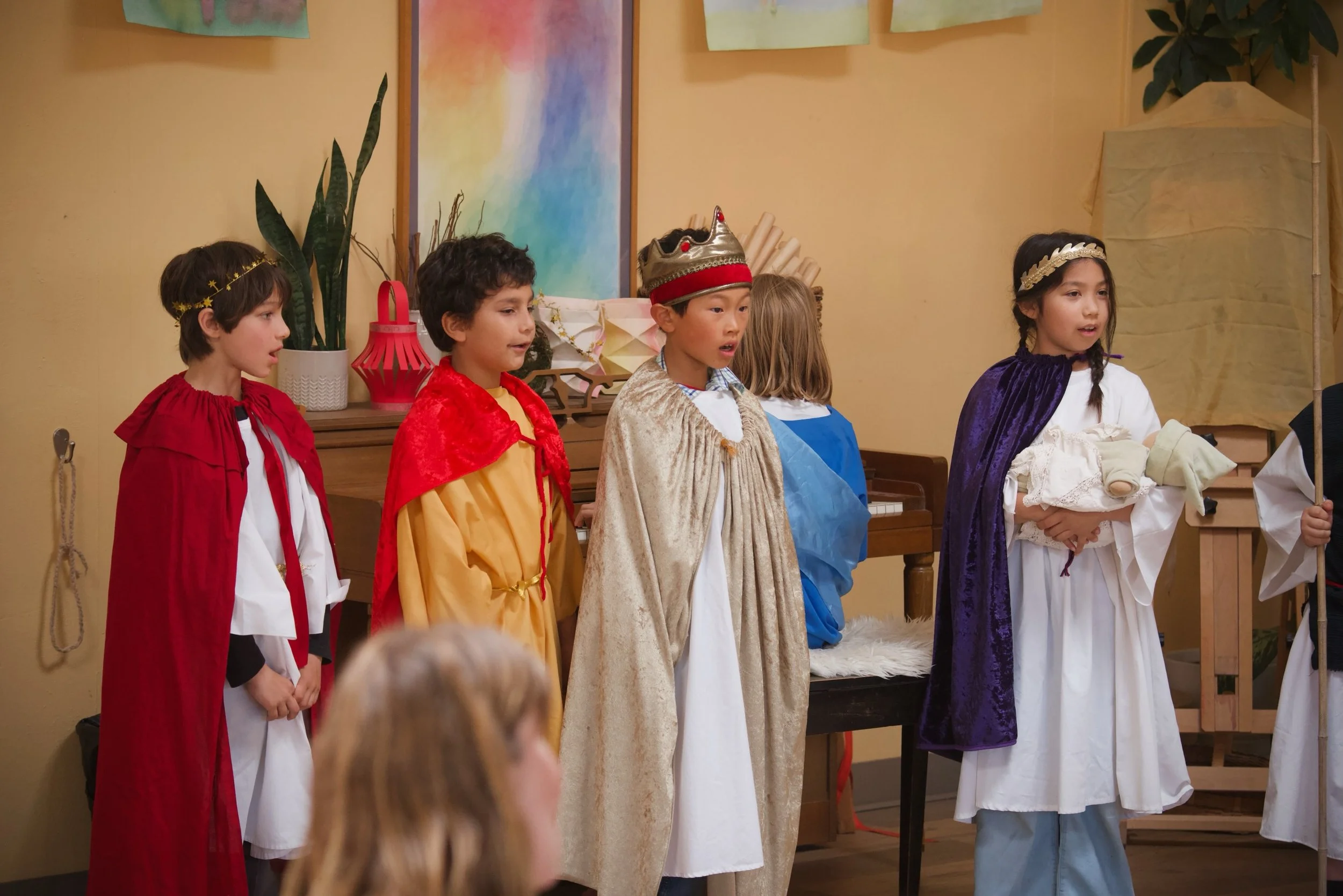 Yesterday, our second graders presented The Story of Saint Odilia, bringing courage, compassion, and a little theatrical magic to life through song, movement, and storytelling.

These class plays are such a special part of the Waldorf journey: a chan