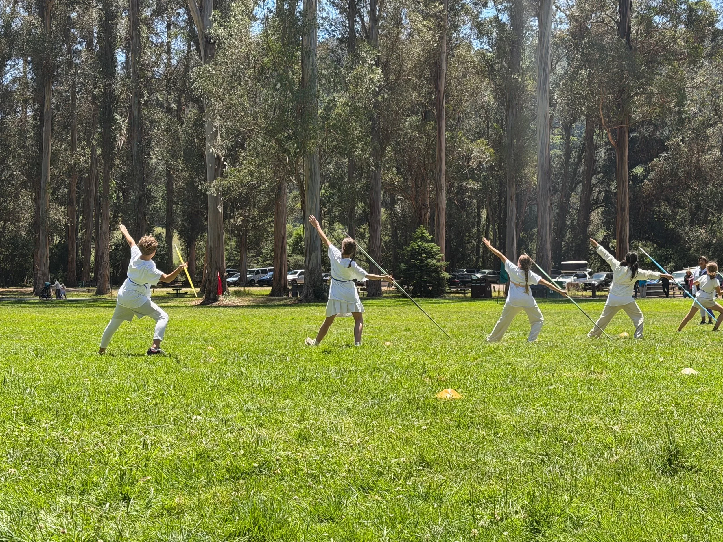 More than a sporting event, the Fifth Grade Pentathlon is a cherished Waldorf tradition.

Hosted this year by Wildcat Canyon Community School, the Pentathlon brought together fifth graders from Waldorf schools across the Bay Area to celebrate grace, 