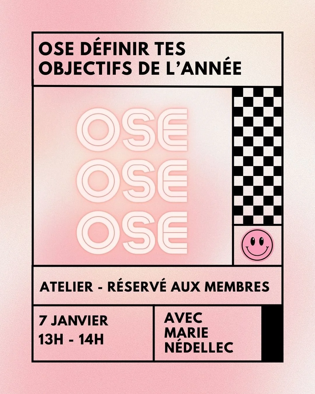 OSE Définir tes objectifs de l'année