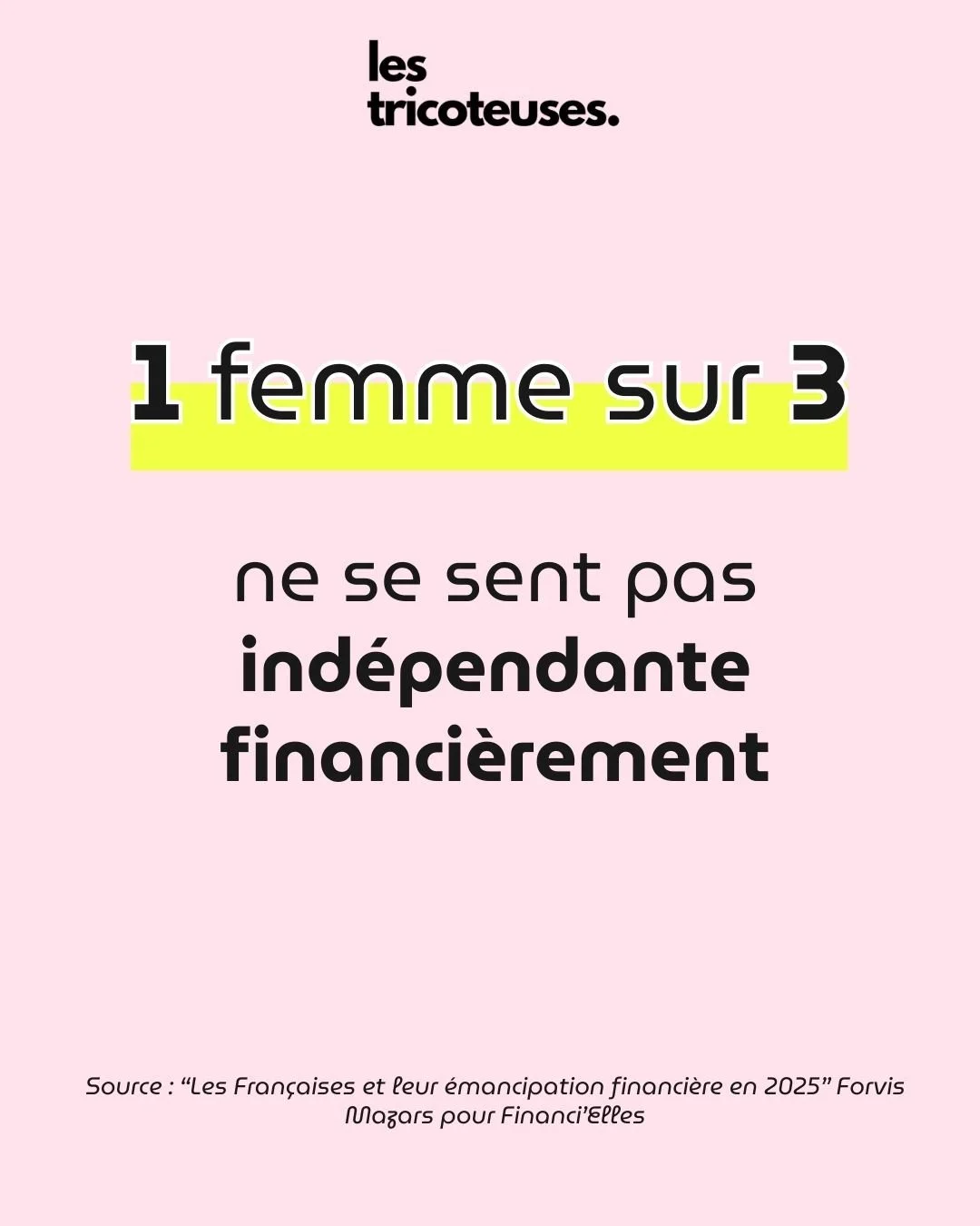 1 femme sur 3 ne se sent pas indépendante financièrement