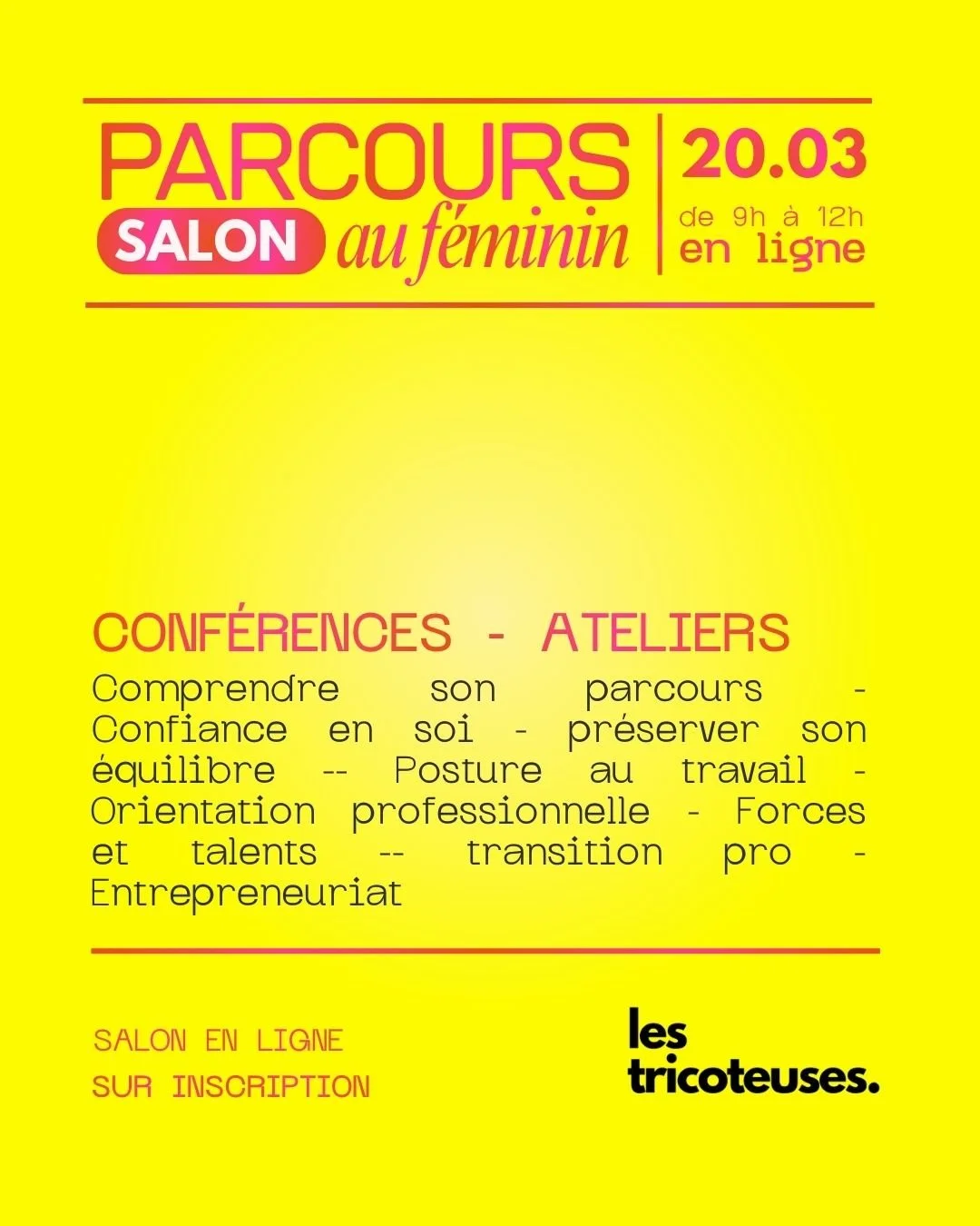 SALON en ligne - Parcours au féminin