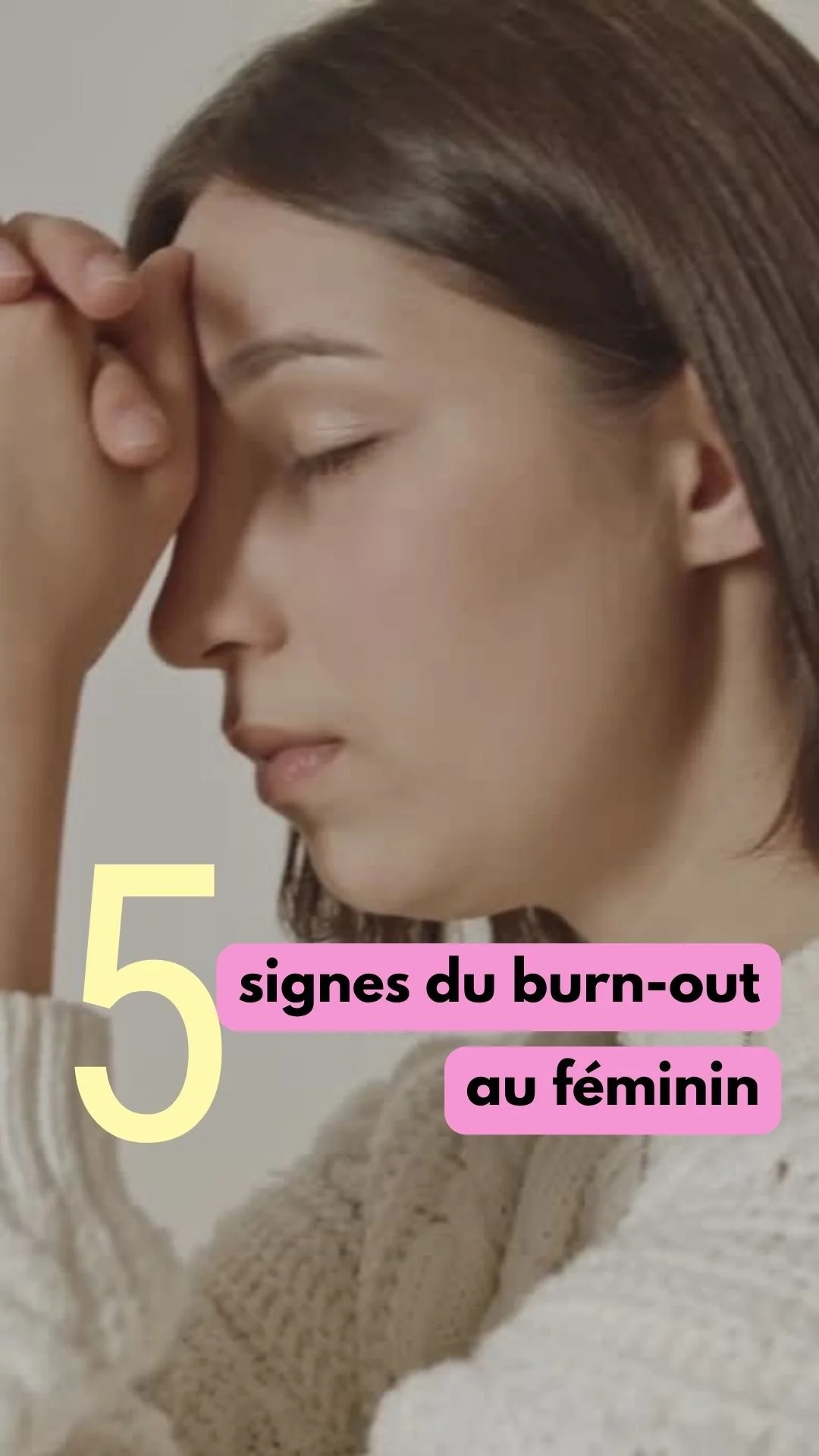 Les 5 signes d’un burn-out au féminin
