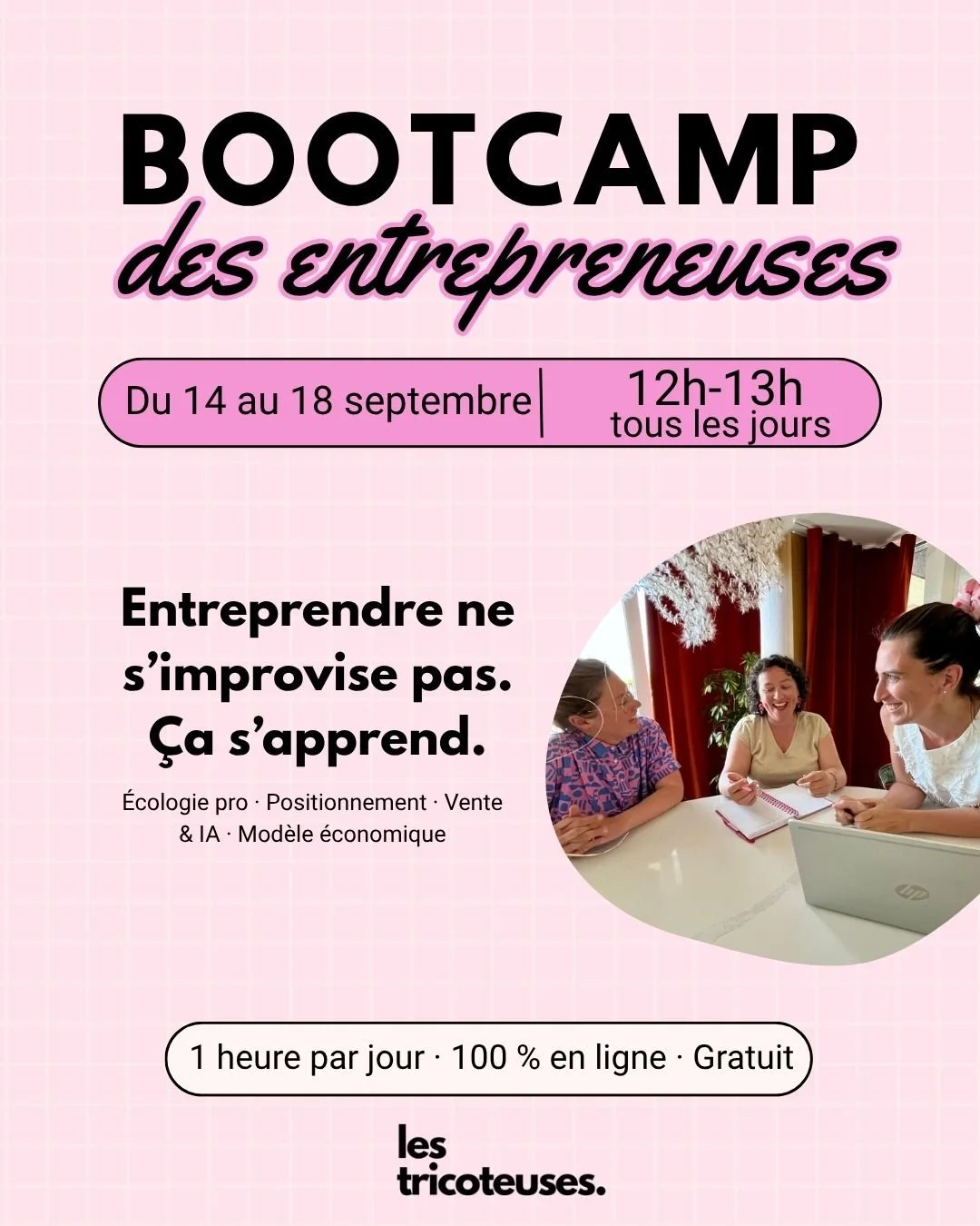 Bootcamp des entrepreneuses