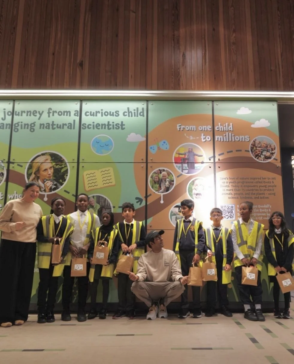 Over the past five weeks, our Roots &amp; Shoots Exhibition at the @sciencemuseum has welcomed an incredible range of visitors. Children, families, friends and teachers brought curiosity, ideas, and real enthusiasm for protecting our planet.⁠
⁠
Seein