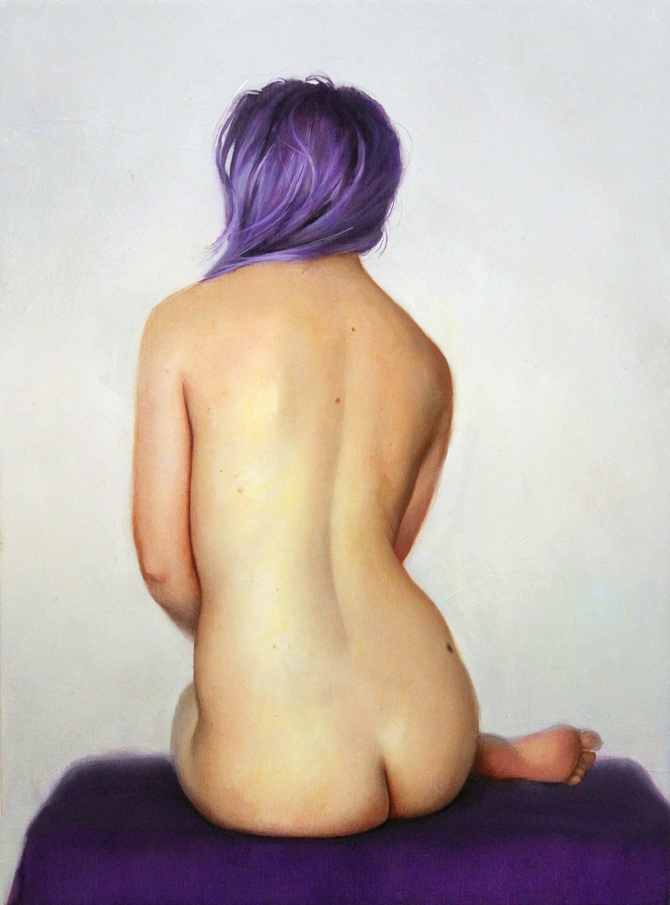 Erin, 8 x 11 in, oil on panel