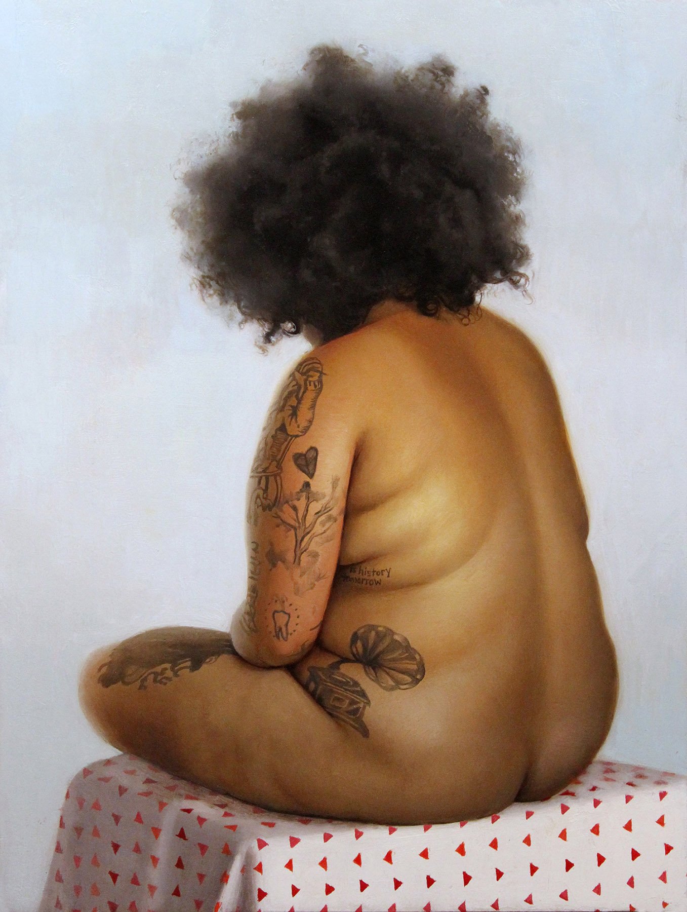 Regine, 8 x 11 in, oil on panel