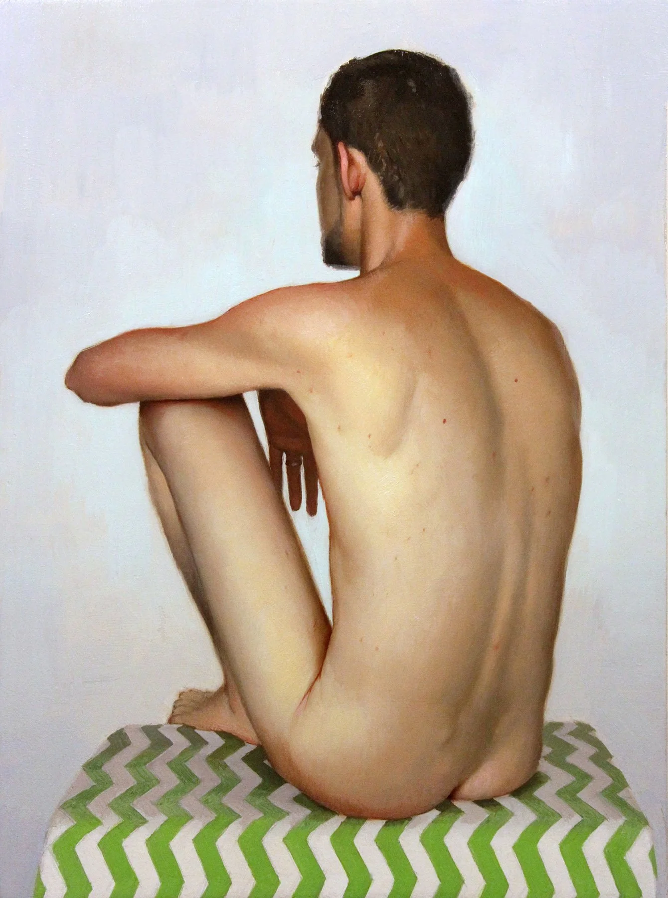 Peter, 8 x 11 in, oil on panel
