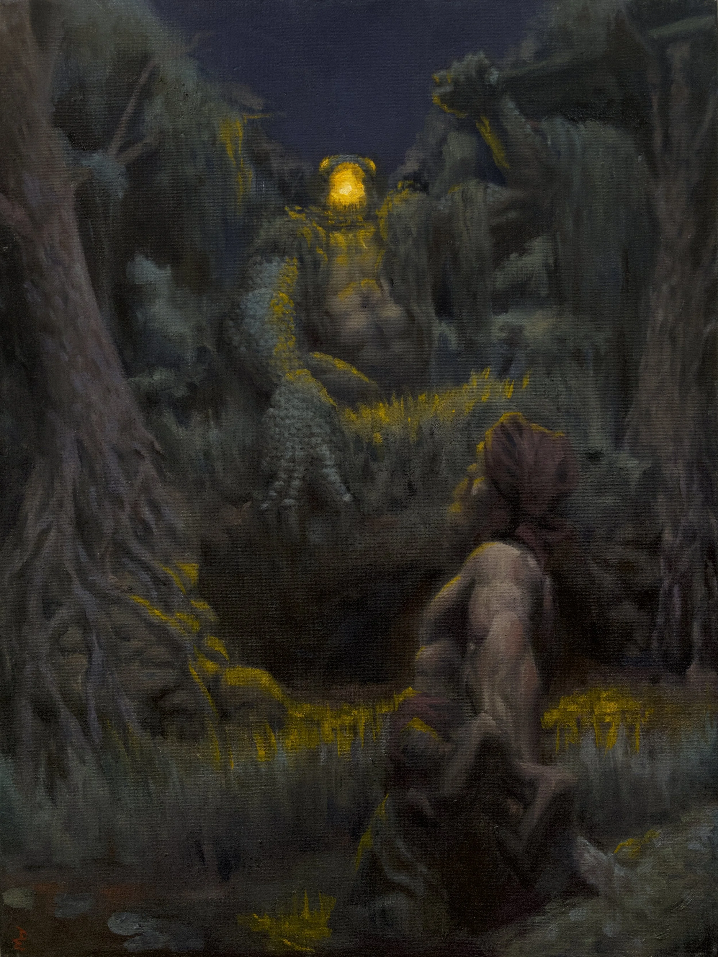 Voyager - 24"x18", Oil on canvas