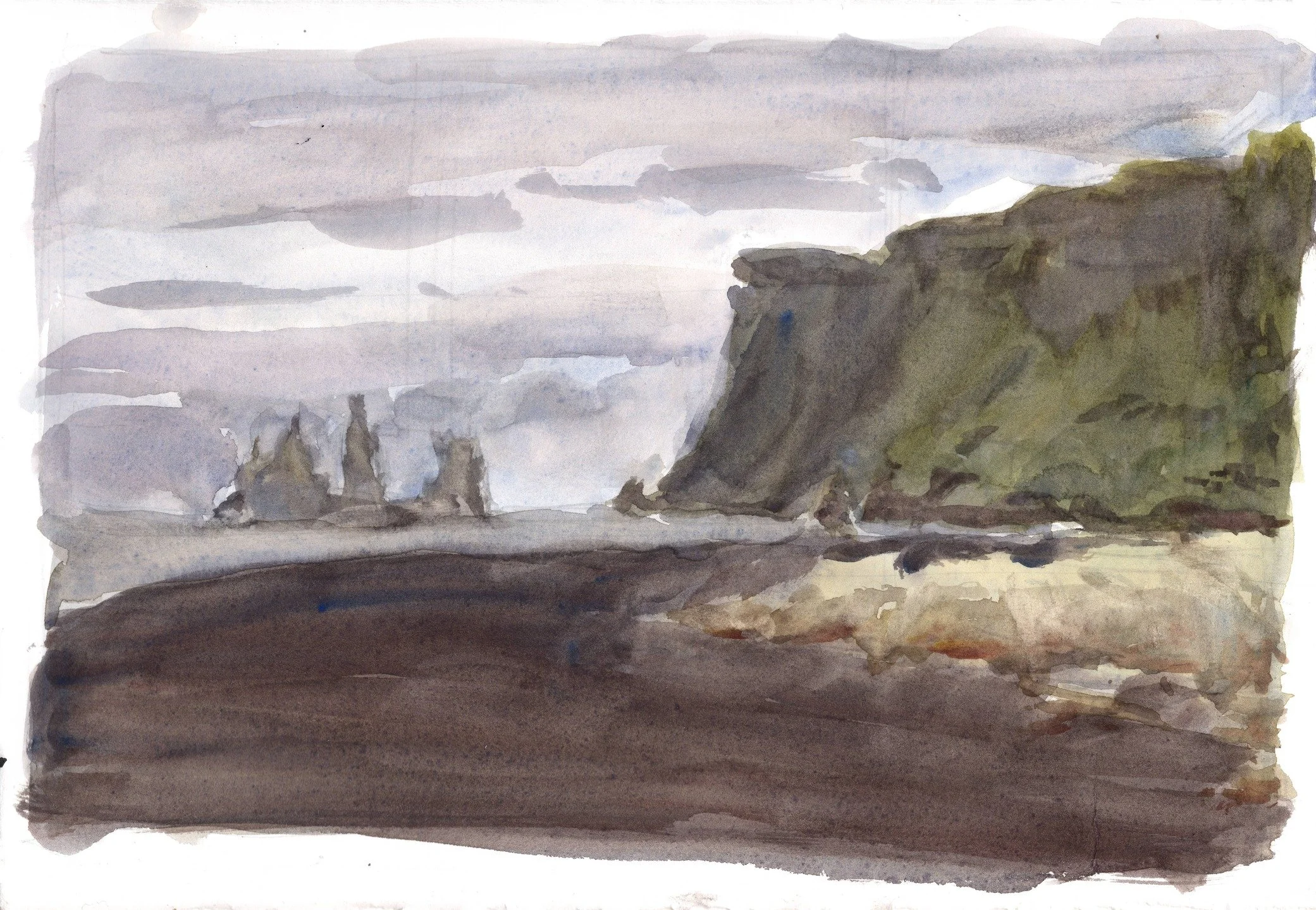 Just got back from a trip to Iceland with my awesome brother. It's easily one of the most beautiful places I've had the pleasure of seeing. Expect to see more artwork and photos from my trip in the coming days.