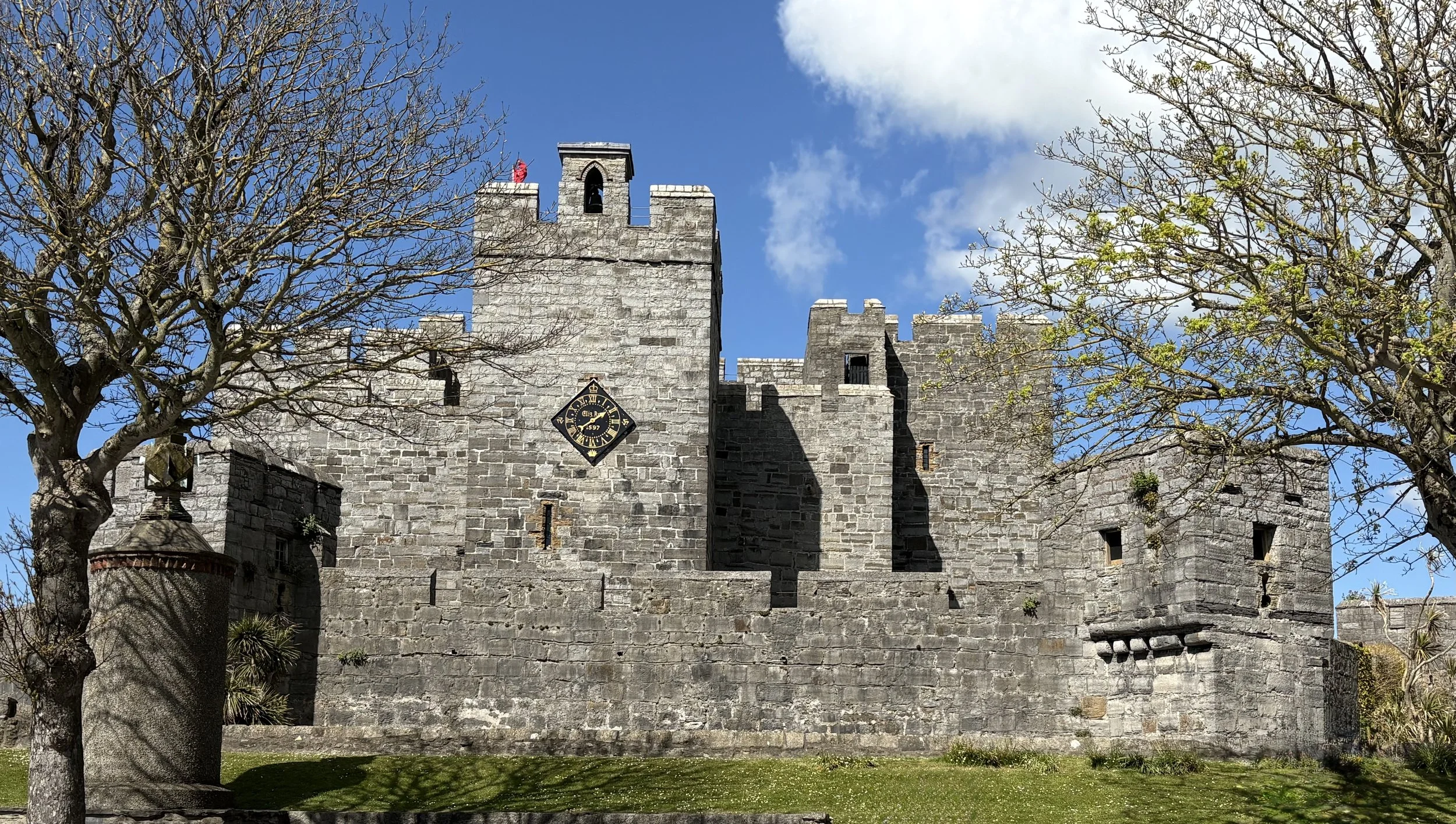 We toured Castle Rushen.