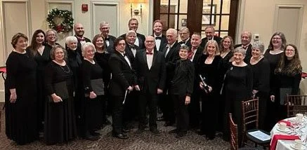 Athens Chamber Singers at the Yuletide dinner 2025
