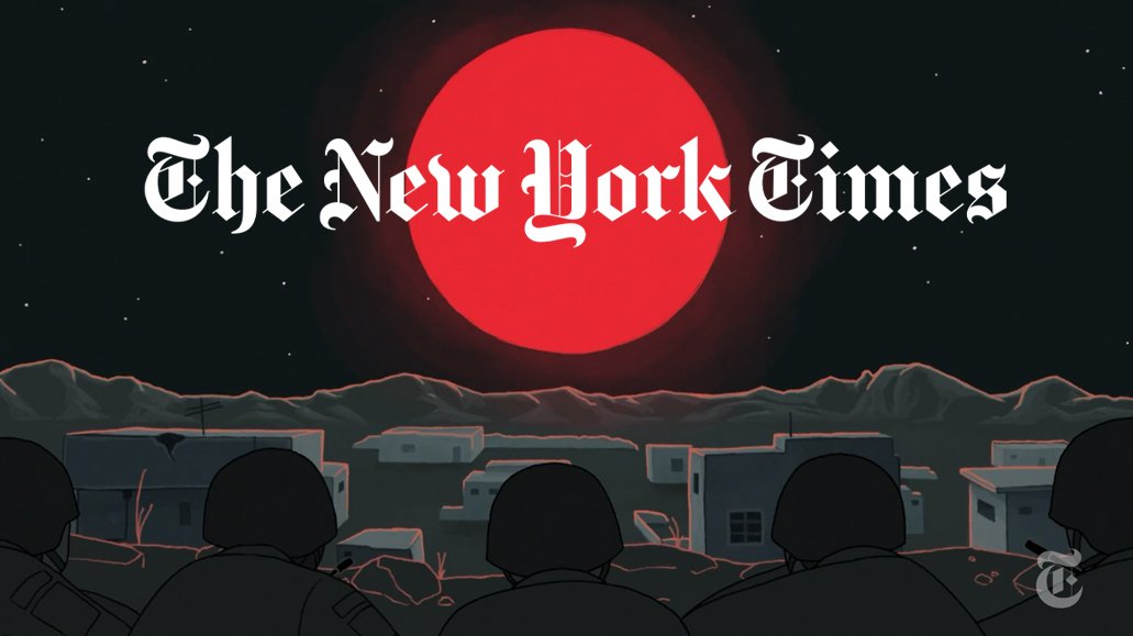 The New York Times "Killing in the Age of Algorithms" Animation