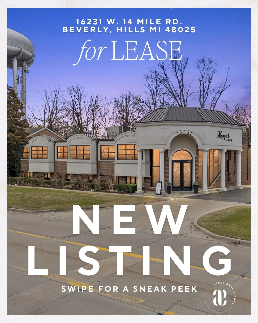 Turnkey dental opportunity in Beverly Hills.
~4,000 SF fully built-out suite with strong visibility along 14 Mile Road, ample surface parking, and immediate usability for both established and new operators.
A rare chance to step into a fully function