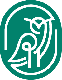 Business icon representing an owl