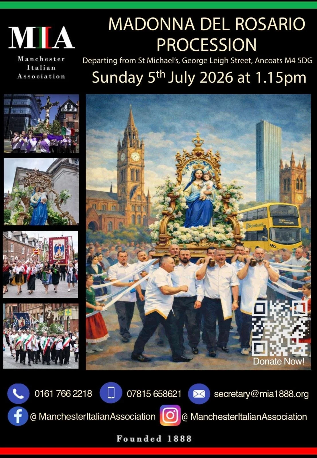 Madonna del Rosario Procession 2026