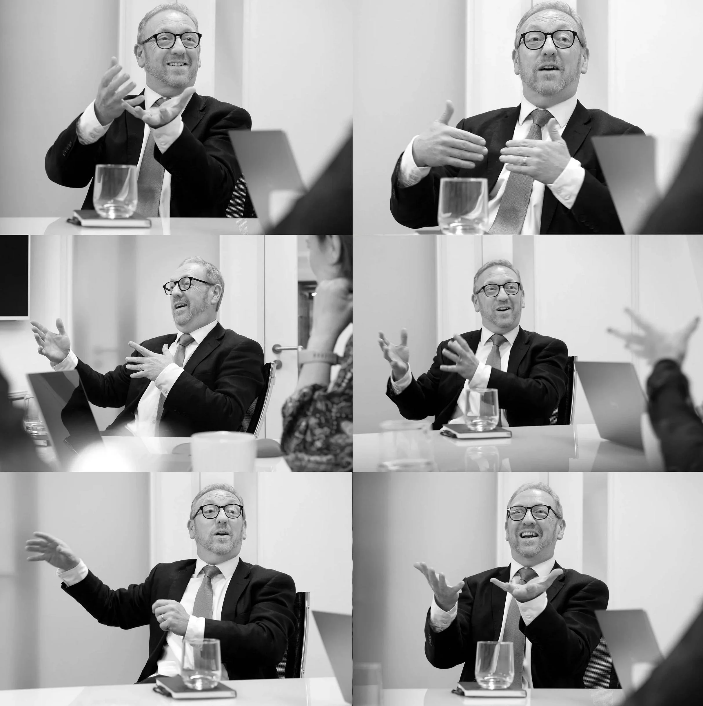 Venn Portraits reportage imagery of John Naughton IPS corporate Lawyers London