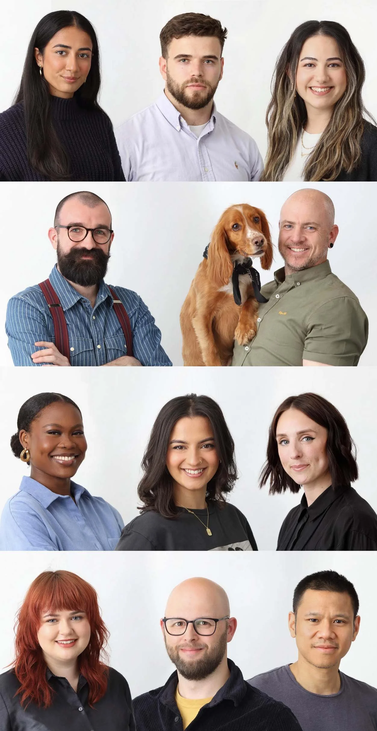 Circle Square agency staff members photographed on location in Whitechapel at the CS studio by Venn Portraits www.vennportraits.co.uk