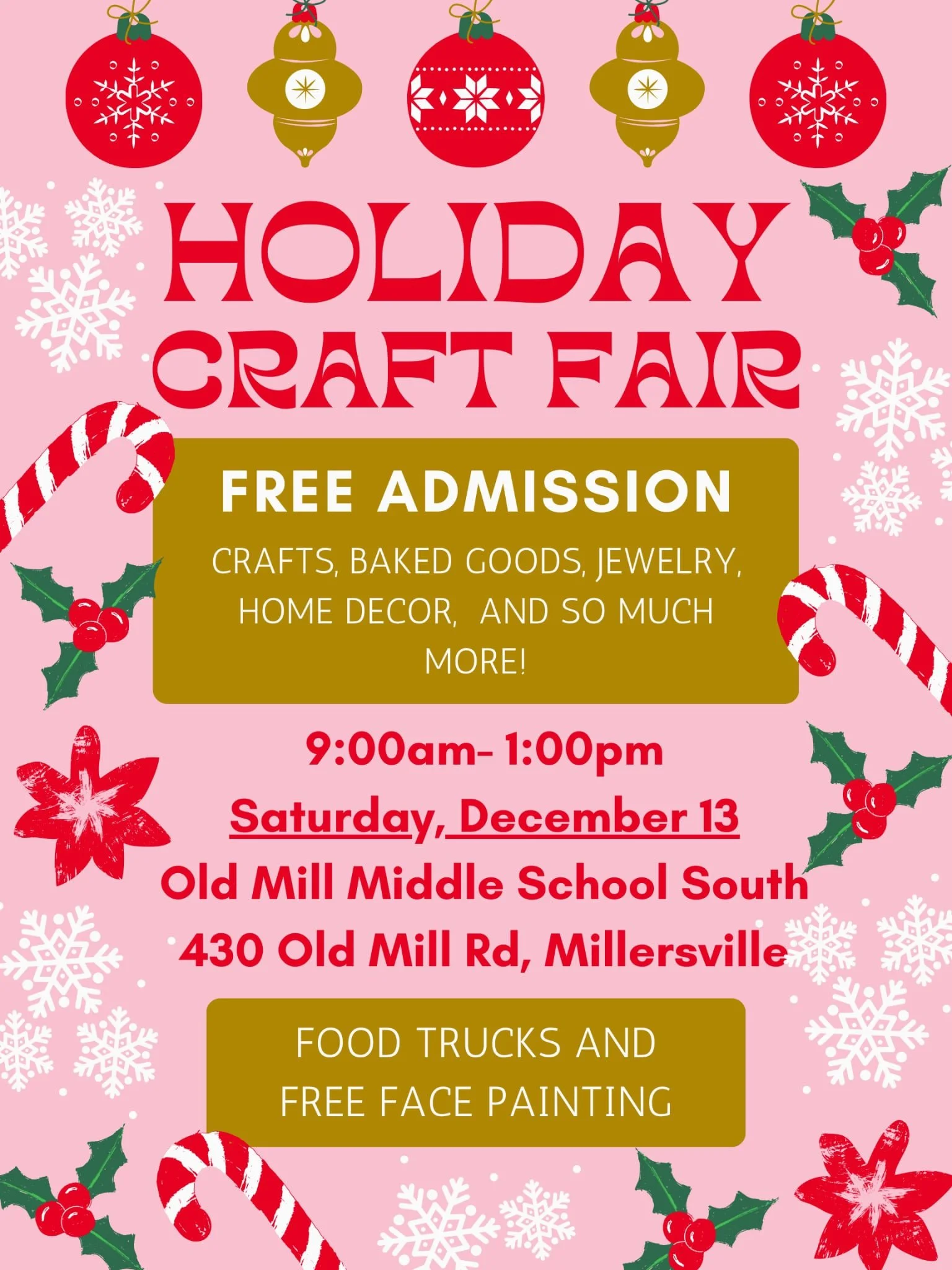 Holiday Craft Fair
