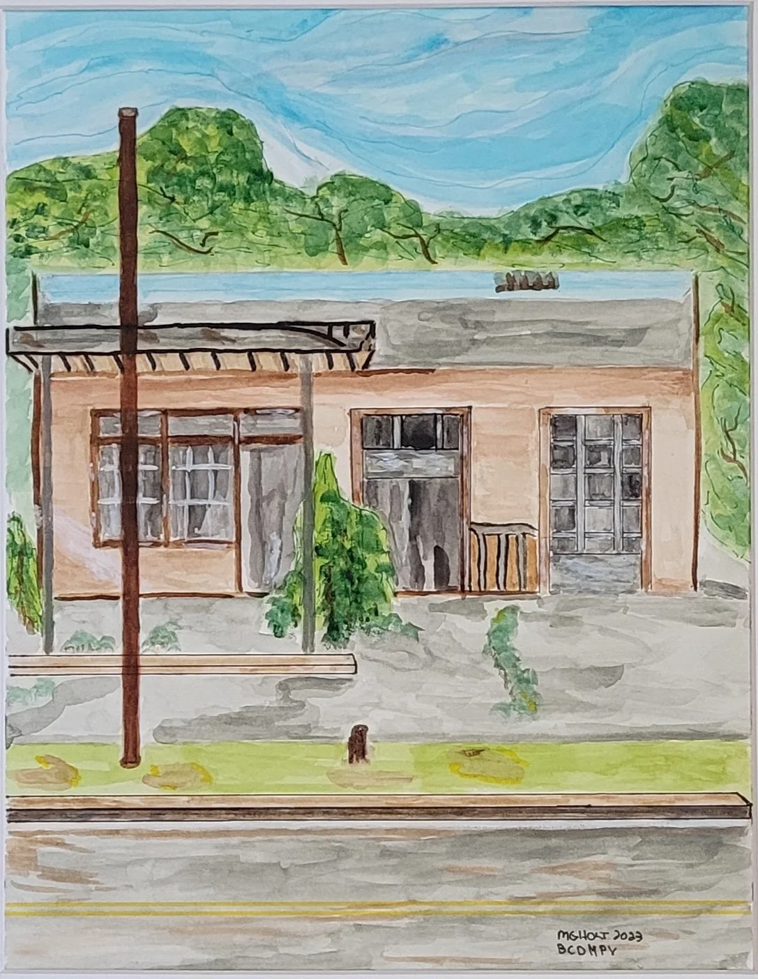 Derelict Service Station -  M Holt.jpg