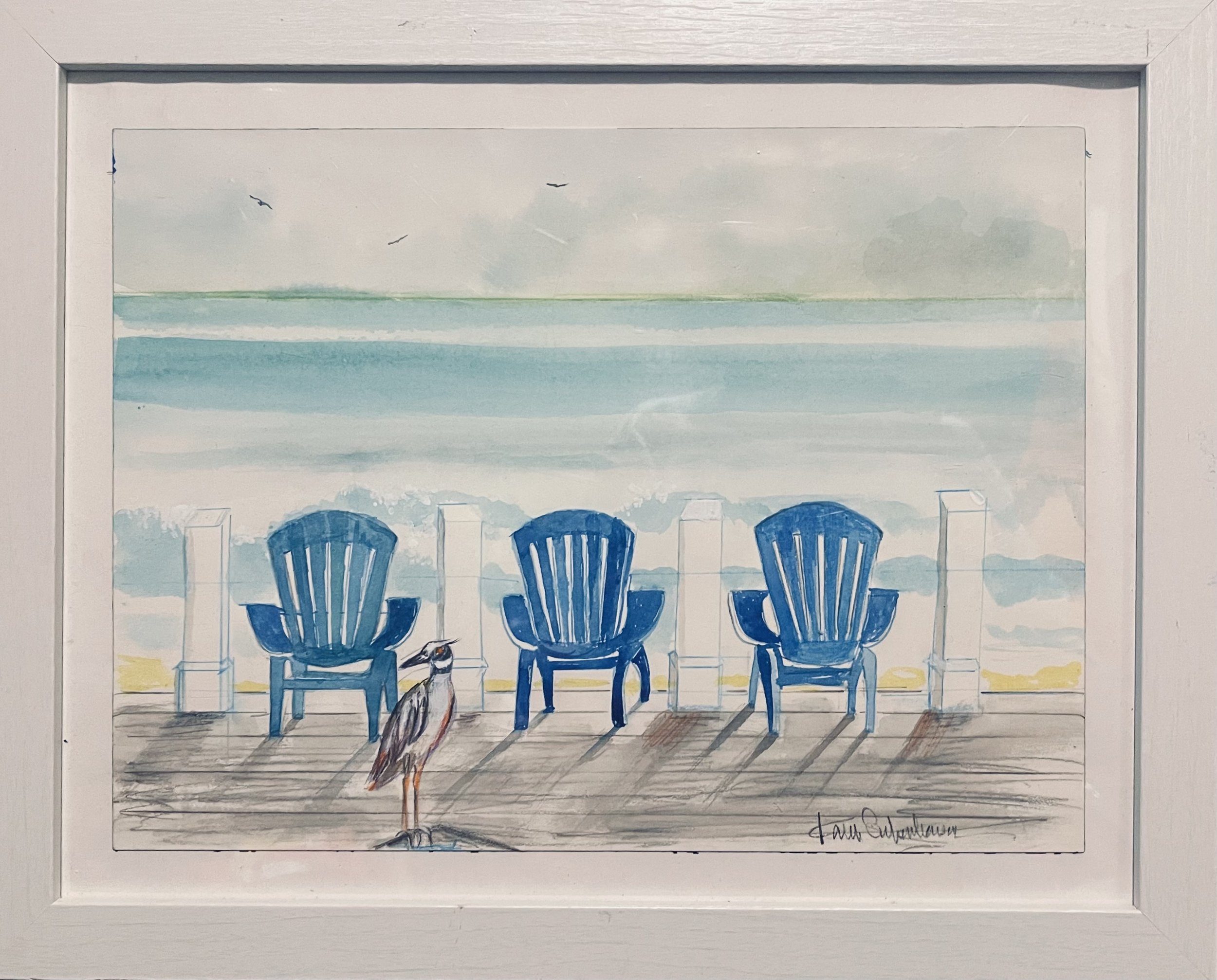 Painting with bird in Paradise - K Siebenhausen.jpeg